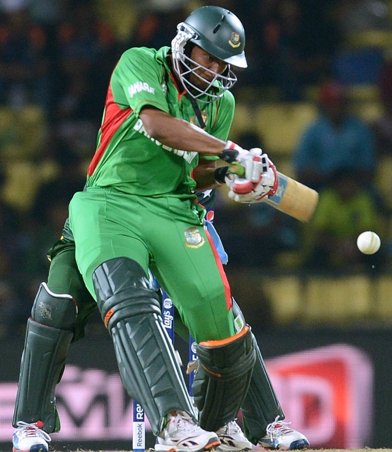 Shakib Al Hasan scored 84, Bangladesh v Pakistan, World Twenty20 2012, Group D, Pallekele, September 25, 2012