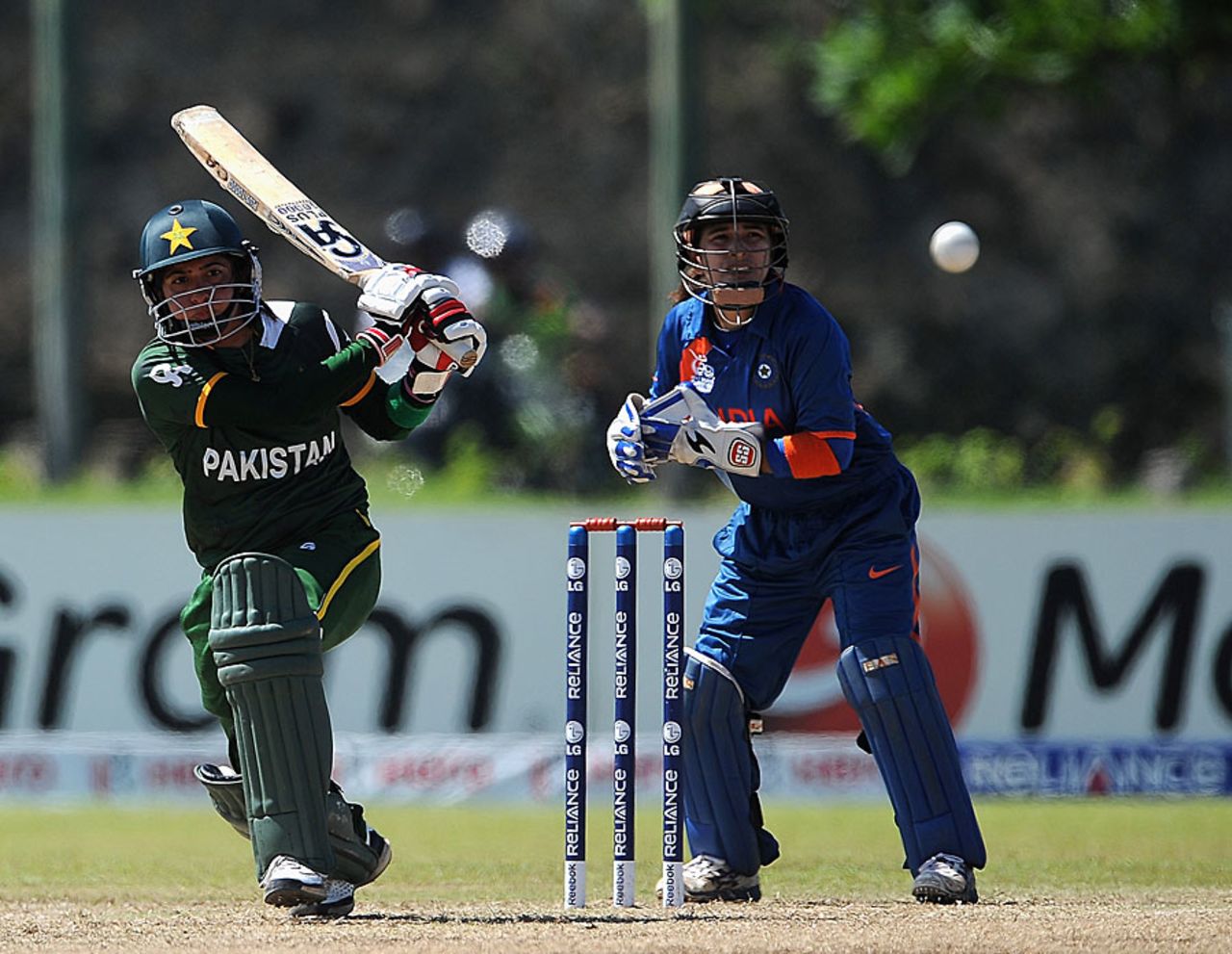 Sana Mir top scored for Pakistan, India Women v Pakistan Women, Group A, Women's World T20, October, 1, 2012