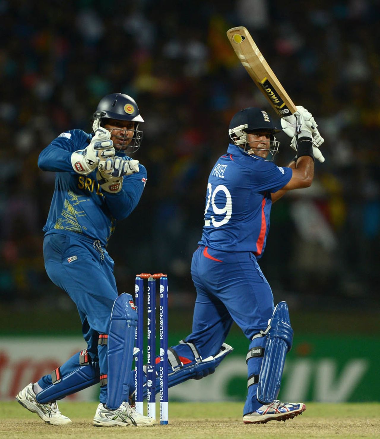 Samit Patel scored a half-century, Sri Lanka v England, Super Eights, World Twenty20, Pallekele, October 1, 2012