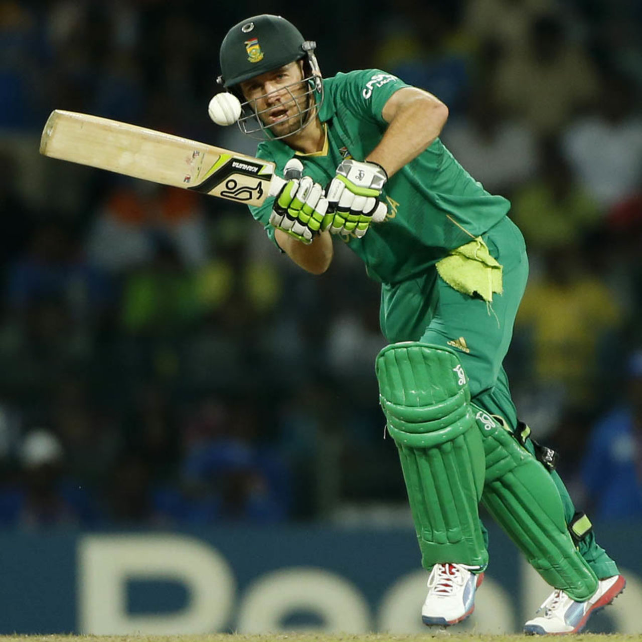 AB de Villiers scored 13, India v South Africa, Super Eights, World Twenty20, Colombo, October 2, 2012