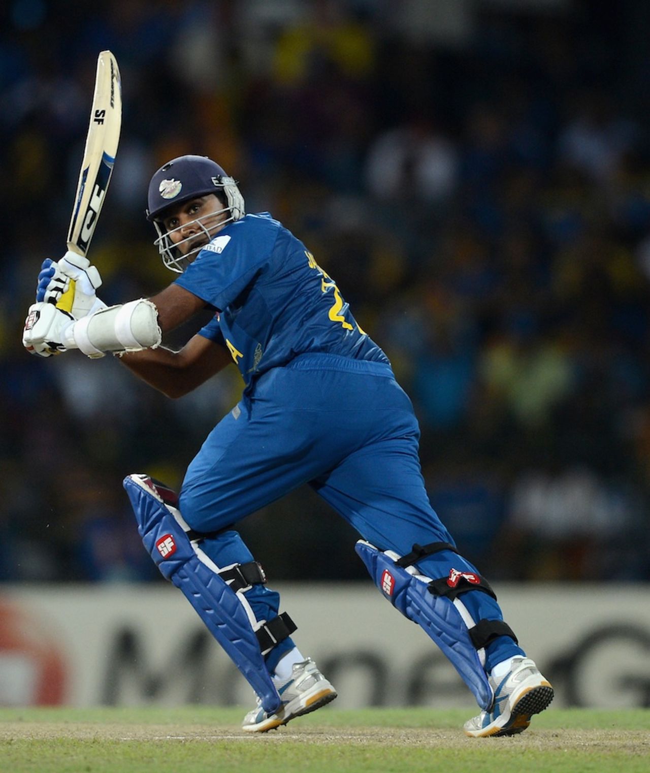 Mahela Jayawardene plays the flick, Sri Lanka v Pakistan, 1st semi-final, World Twenty20, Colombo, October 4, 2012