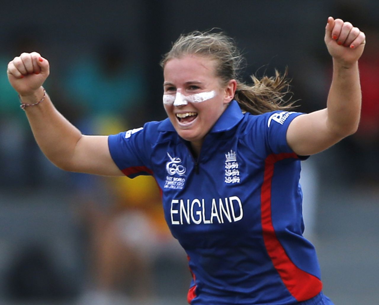 Holly Covin took two wickets, Australia v England, final, Women's World Twenty20, Colombo, October 7, 2012