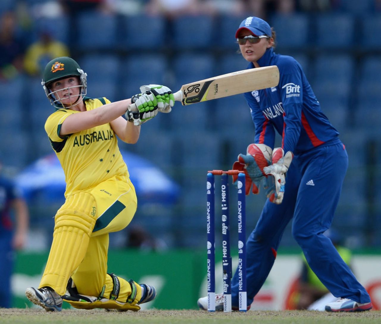 Jess Cameron struck five fours and a six, Australia v England, final, Women's World Twenty20, Colombo, October 7, 2012