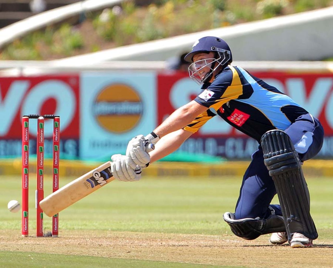 Joe Root top-scored for Yorkshire with 25, Sydney Sixers v Yorkshire, Group B, Champions League Twenty20, Cape Town, October 16, 2012