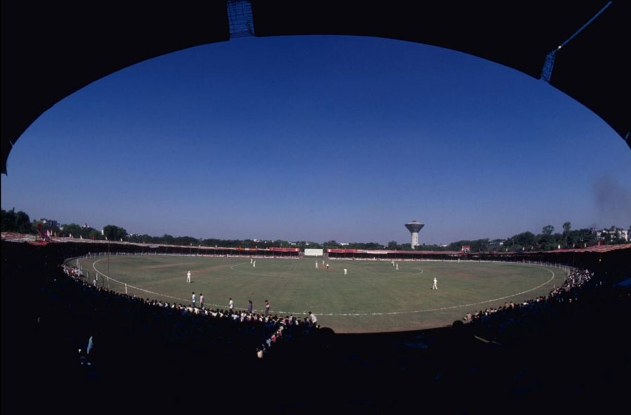 Sardar Vallabhai Patel Stadium during the first home ODI played by India,  Ahmedabad, November 25, 1981