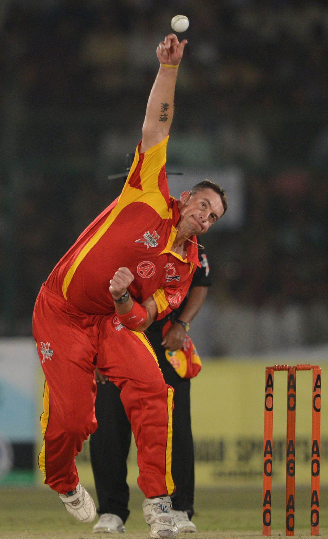Andre Nel conceded 41 in his four overs, Pakistan All Star XI v International XI, Karachi, October 20, 2012