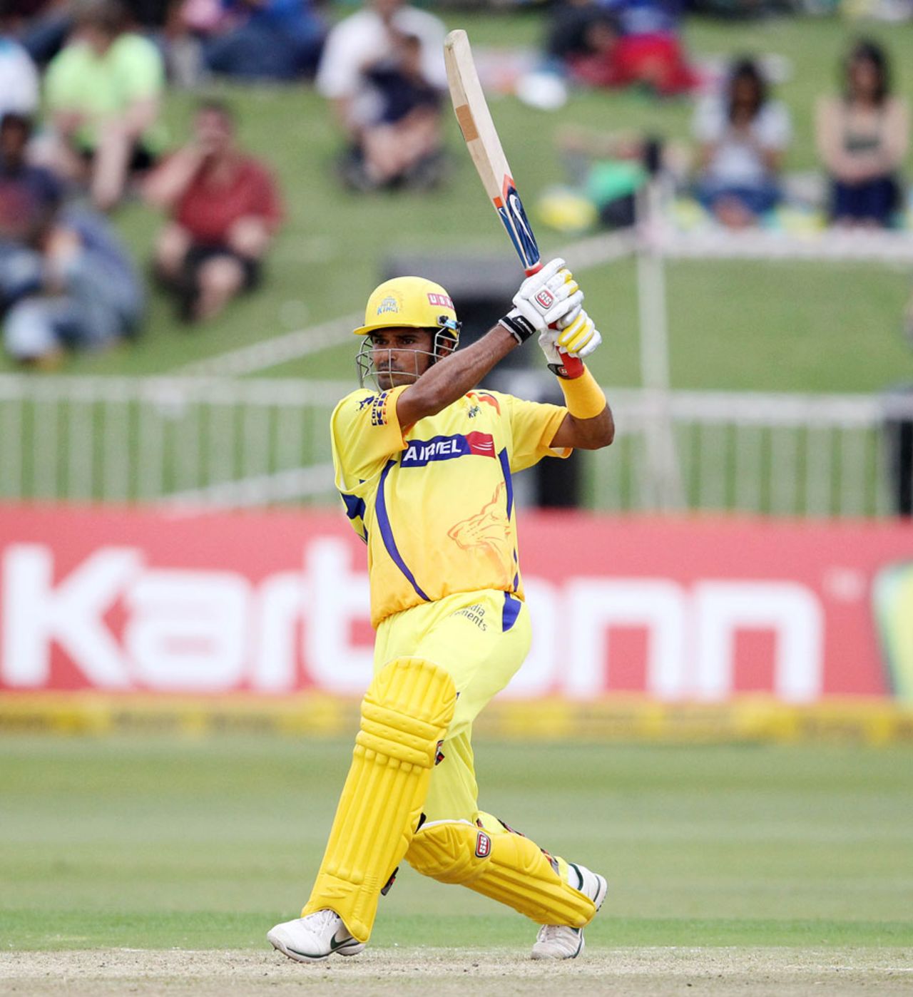 S Badrinath was named Man of the Match for his 47, Chennai Super Kings v Yorkshire, Champions League T20, Durban, October 22, 2012