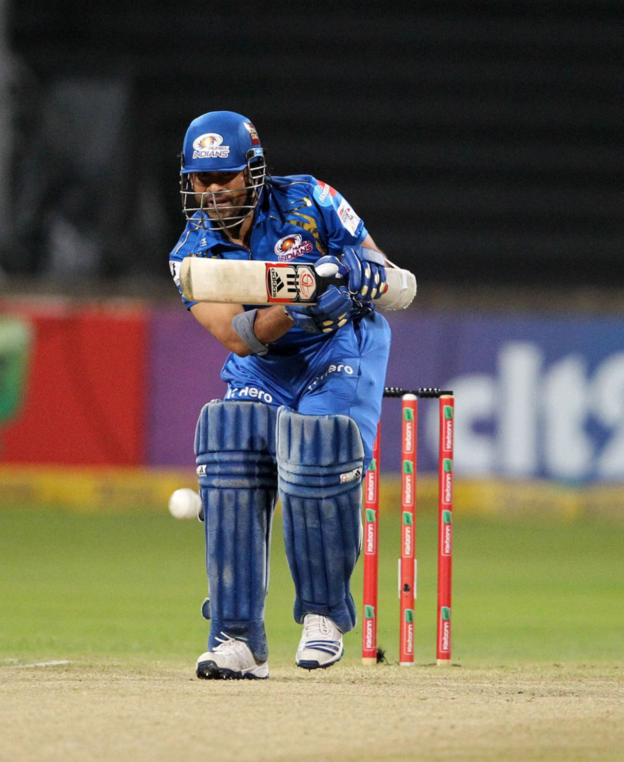 Sachin Tendulkar made 22 off 23, Mumbai Indians v Sydney Sixers, Champions League T20, Durban, October 22, 2012