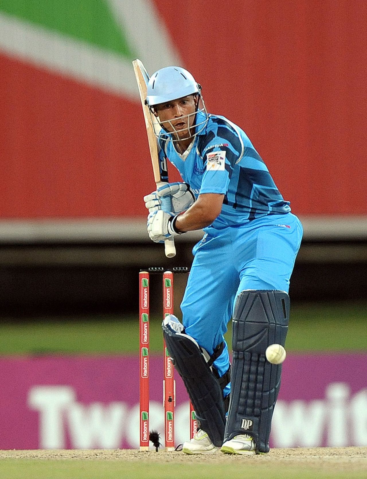 Henry Davids batted through the innings, Titans v Sydney Sixers, 2nd semi-final, Champions League T20, Centurion, October 26, 2012