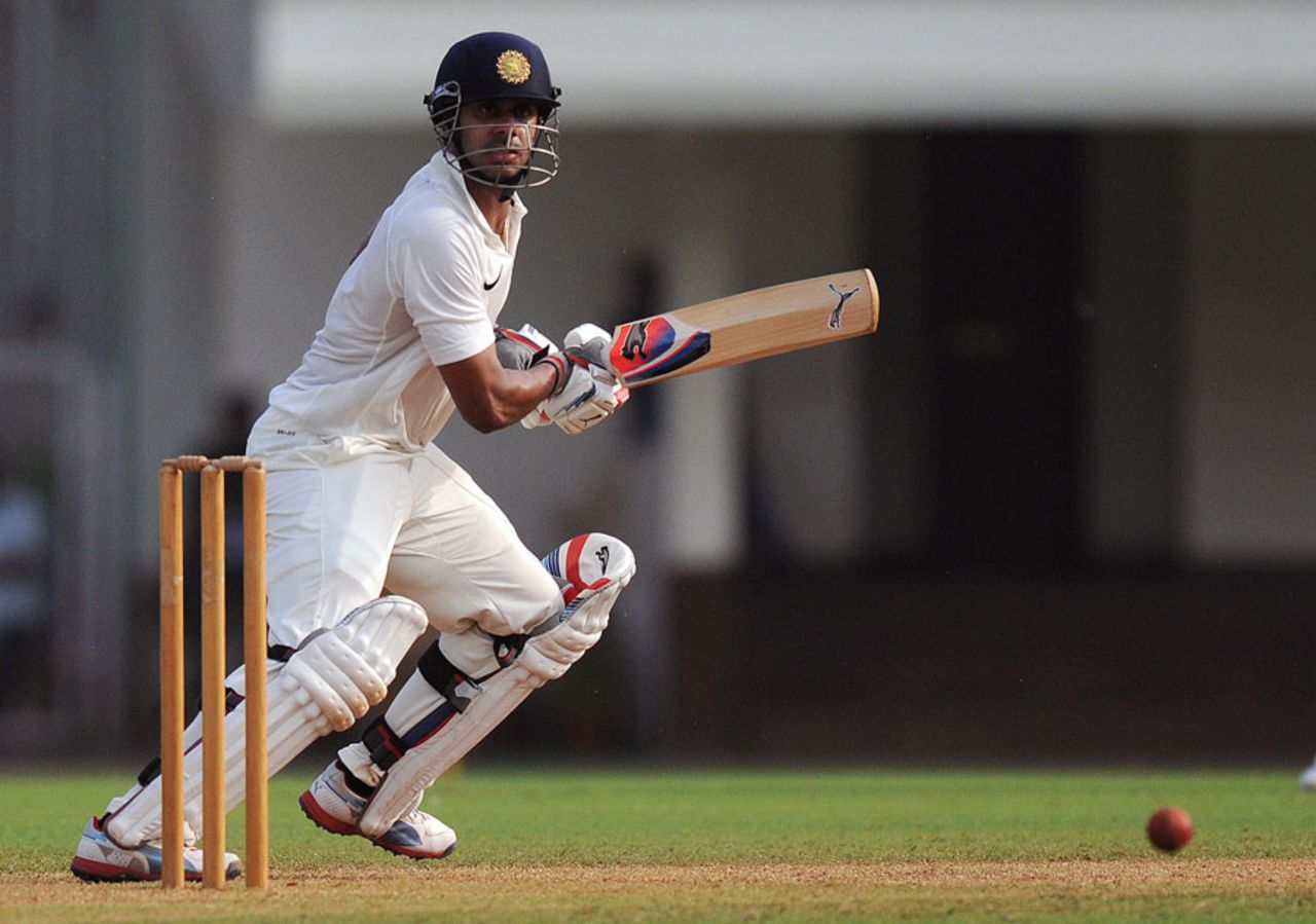 Manoj Tiwary dug India A out of a hole, India A v England XI, tour match, Mumbai, 1st day, October 30, 2012