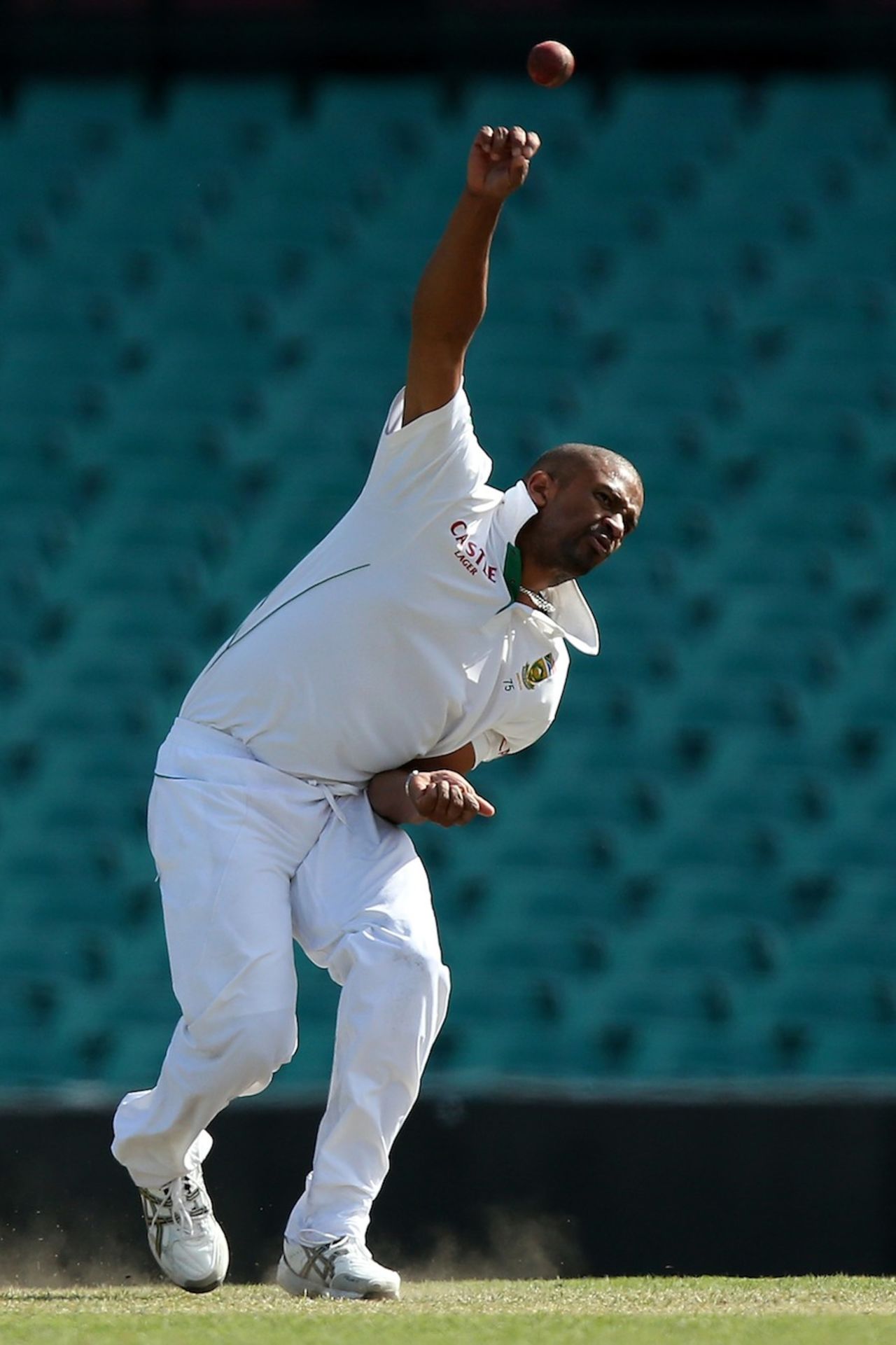 Vernon Philander failed to take a wicket on the opening day of the tour game, Australia A v South Africans, Sydney, 1st day, November 2, 2012