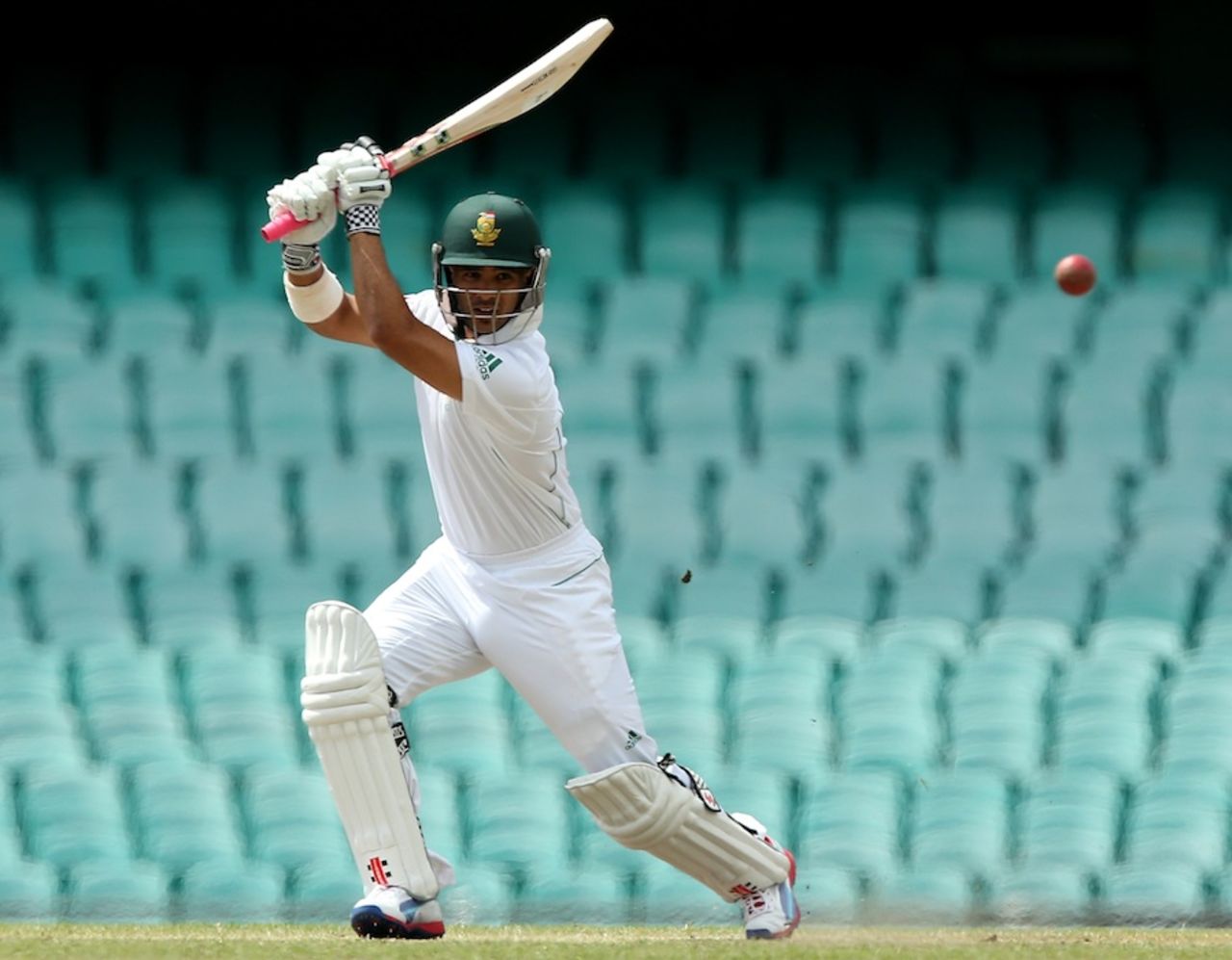 JP Duminy made 31 before he was bowled, Australia A v South Africans, Sydney, 3rd day, November 4, 2012