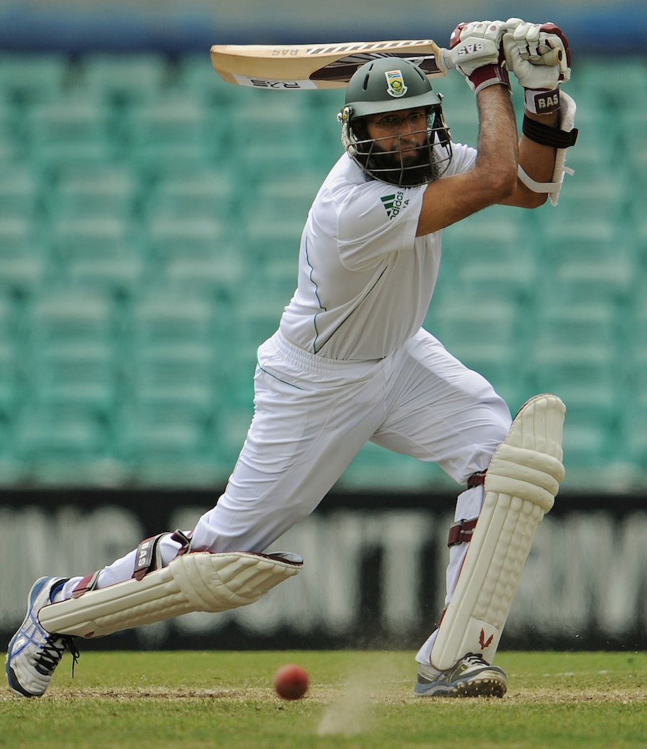 Hashim Amla retired out after scoring a half-century, Australia A v South Africans, Sydney, 3rd day, November 4, 2012
