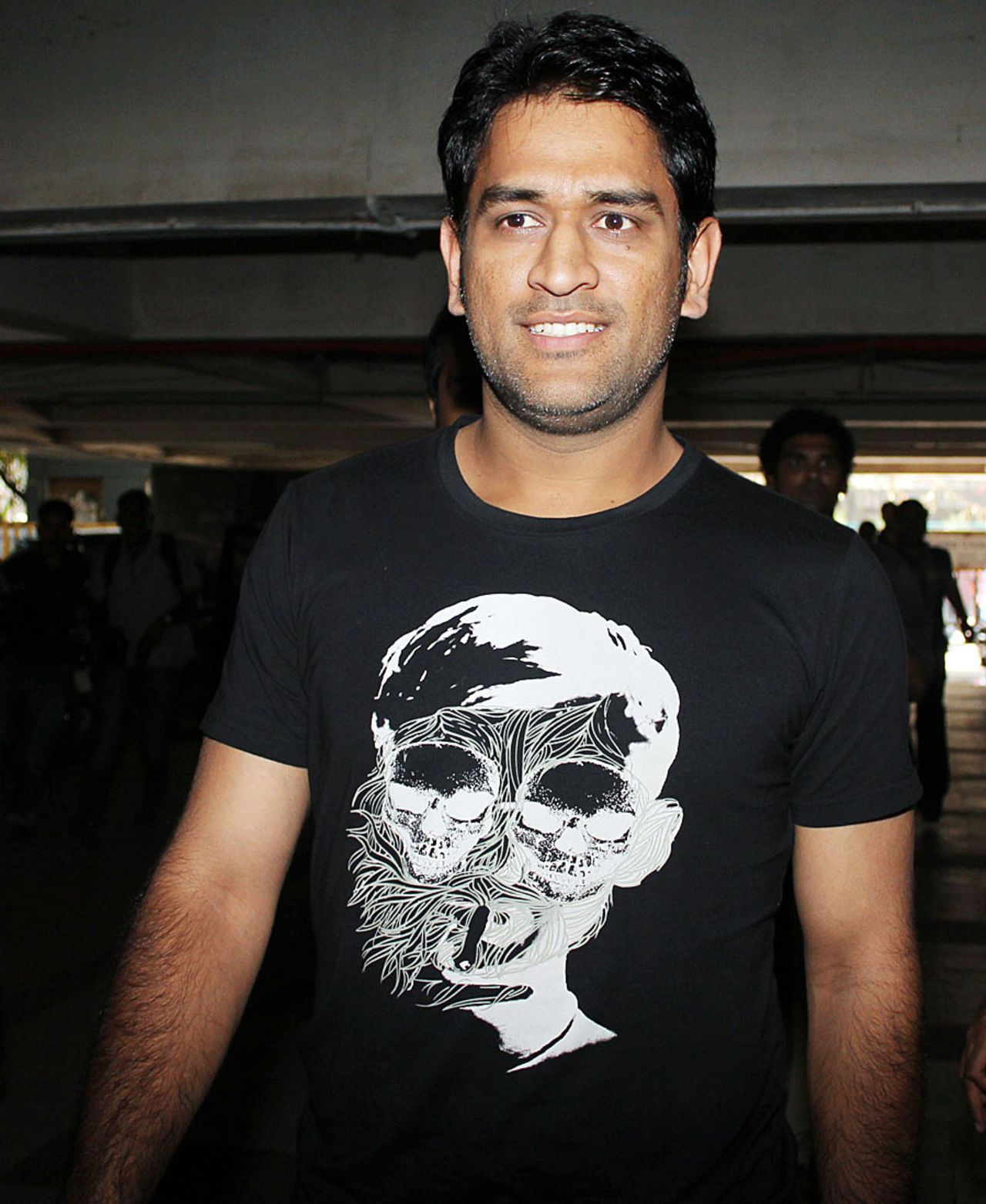 MS Dhoni arrives at the BCCI selection committee meeting, Mumbai, November 5, 2012