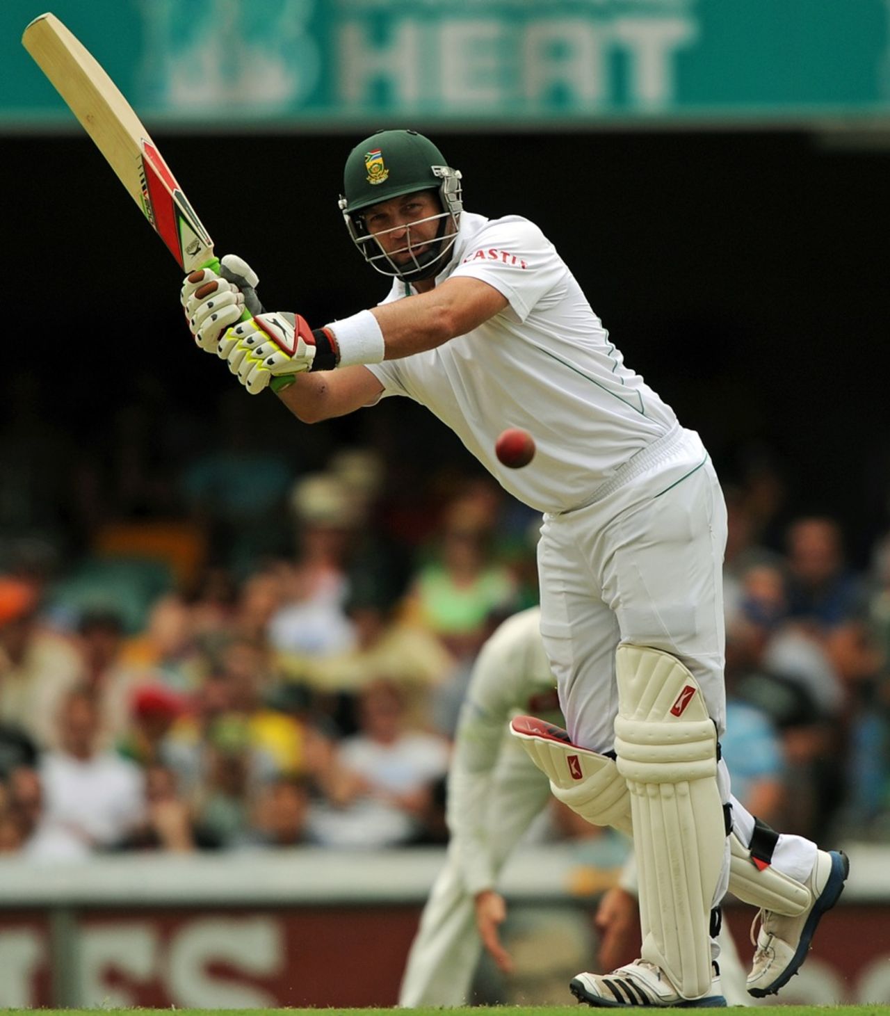 Jacques Kallis flicks through midwicket, Australia v South Africa, first Test, day three, Brisbane, November 11, 2012