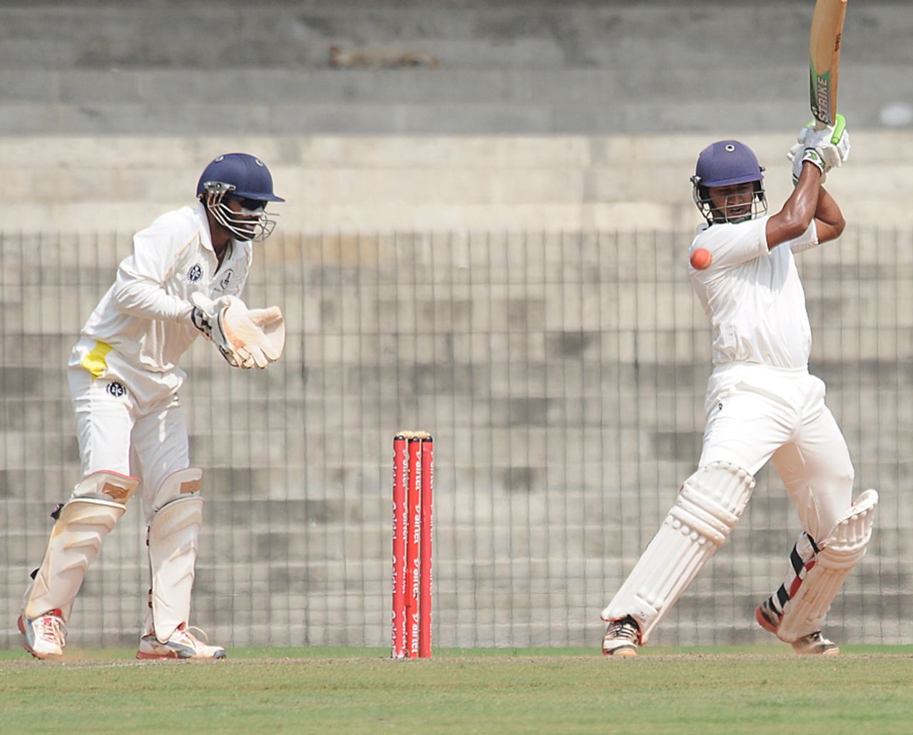 Ganesh Satish scored a half-century, Tamil Nadu v Karnataka, Ranji Trophy, Group B, 3rd day, Chennai, November 11, 2012