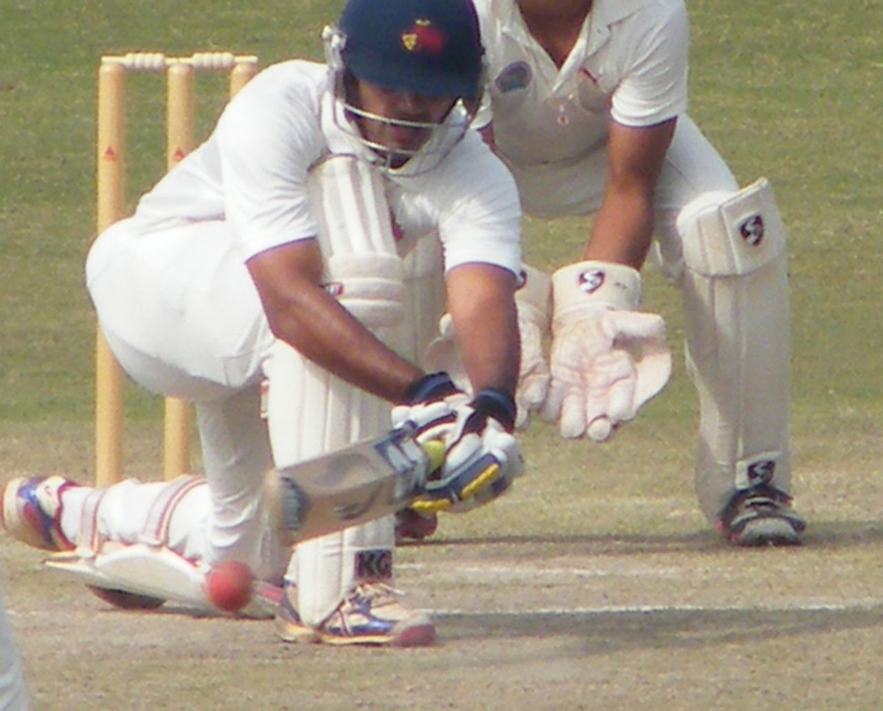 Hiken Shah scored an unbeaten century, Rajasthan v Mumbai, Ranji Trophy, Group A, 3rd day, Jaipur, November 11, 2012