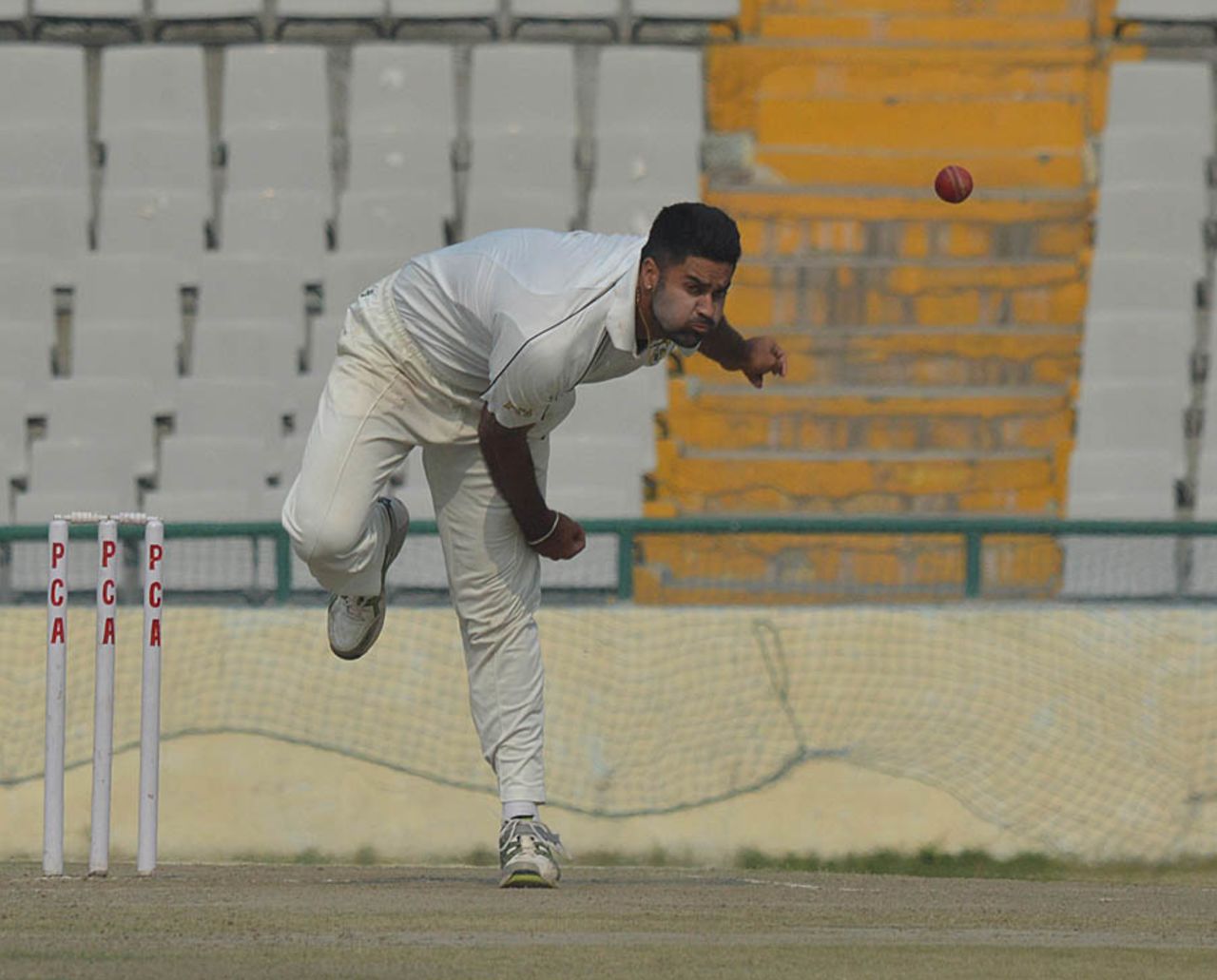Manpreet Gony took five wickets, Punjab v Bengal, Ranji Trophy, Group A, 4th day, Mohali, November 12, 2012