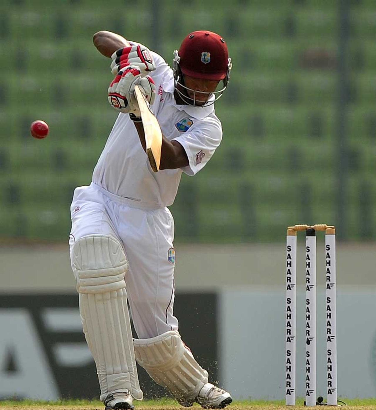 Kieran Powell batted solidly against Bangladesh, Bangladesh v West Indies, 1st Test, Mirpur, 1st day, November 13, 2012