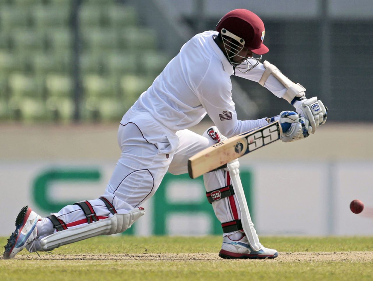 Denesh Ramdin made his second Test hundred in 2012, Bangladesh v West Indies, 1st Test, Mirpur, 2nd day, November 14, 2012