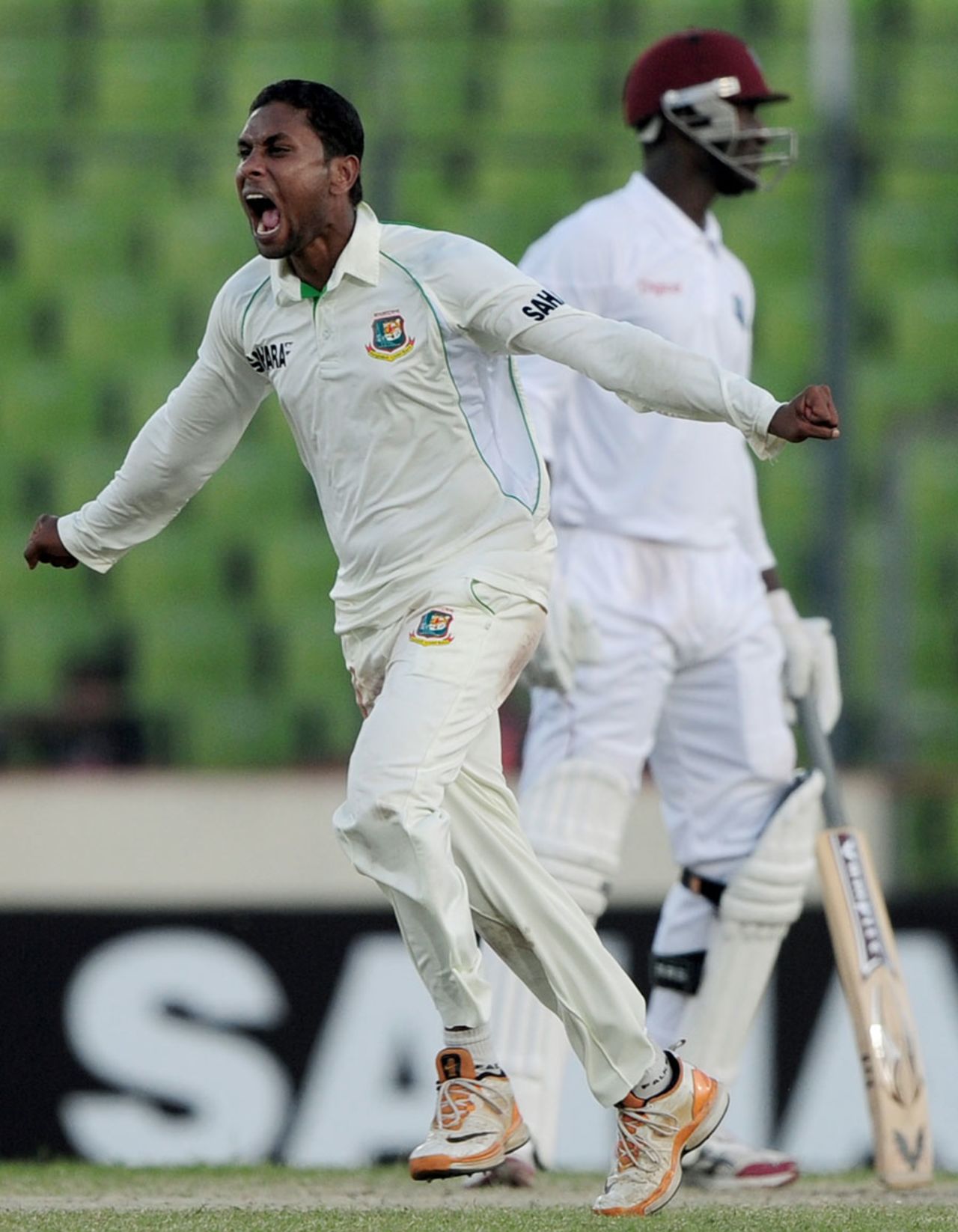Sohag Gazi struck late on day four, Bangladesh v West Indies, 1st Test, Mirpur, 4th day, November 16, 2012