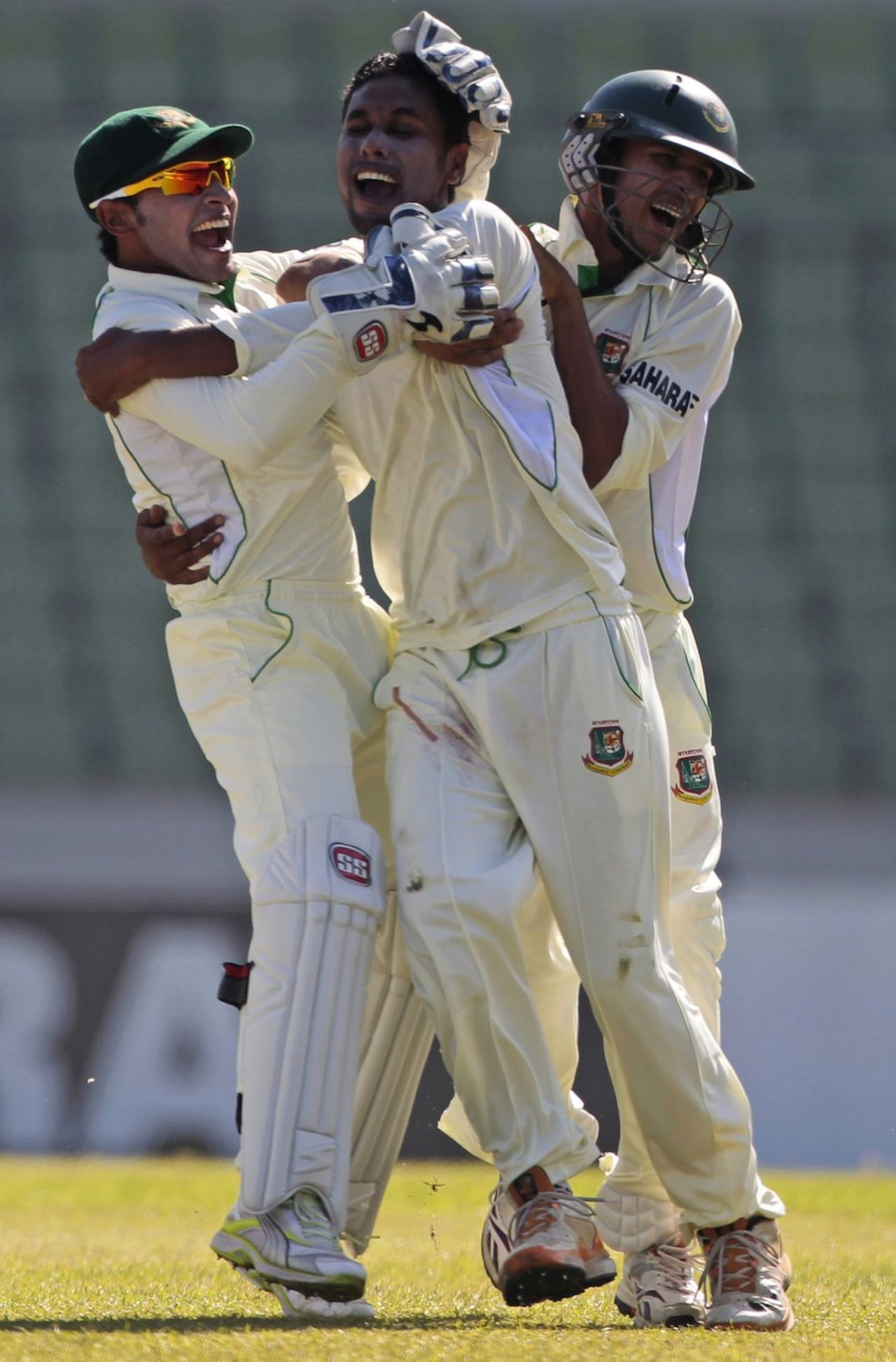 Sohag Gazi took for 6 for 76 in the second innings, Bangladesh v West Indies, 1st Test, Mirpur, 5th day, November 17, 2012