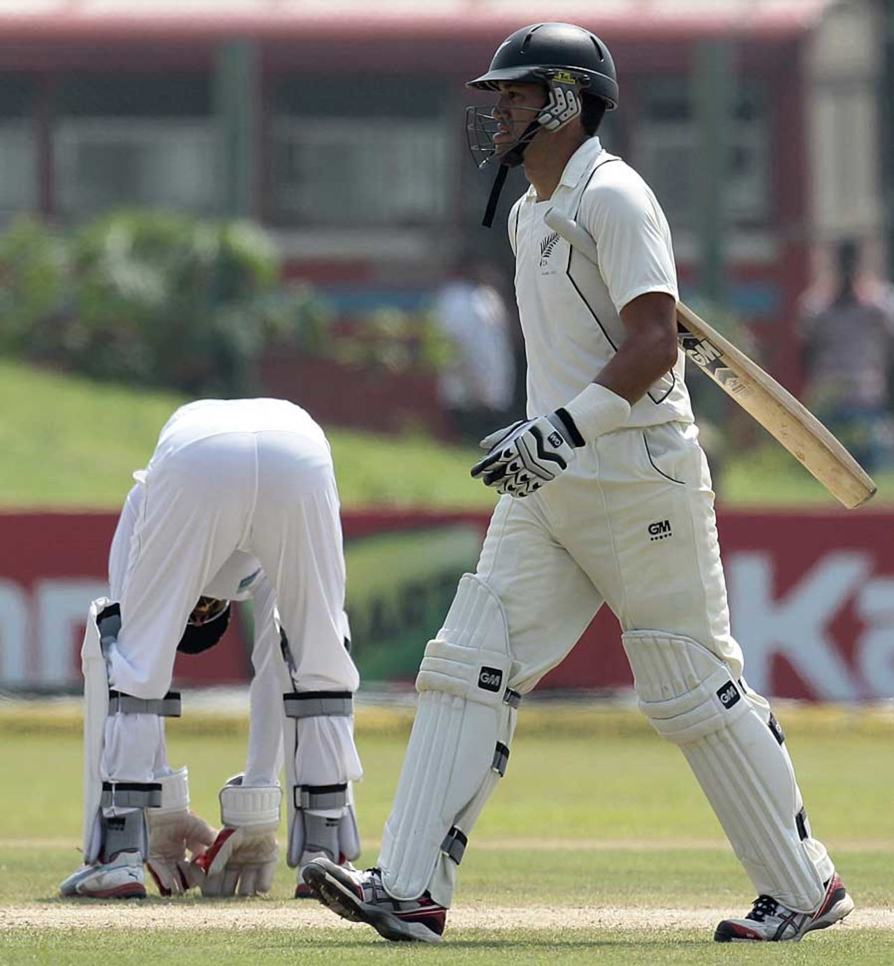 Ross Taylor fell after misreading an arm ball from Rangana Herath, Sri Lanka v New Zealand, 1st Test, Galle, 3rd day, November 19, 2012