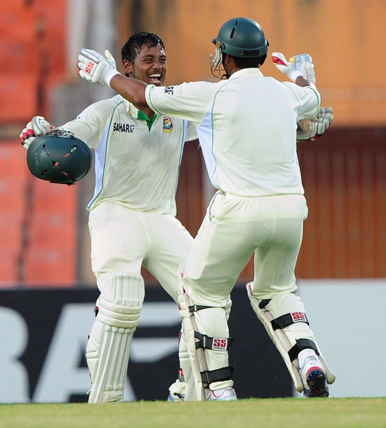 Abul Hasan became the second No. 10 to score a debut Test ton, Bangladesh v West Indies, 2nd Test, Khulna, 1st day, November 21, 2012