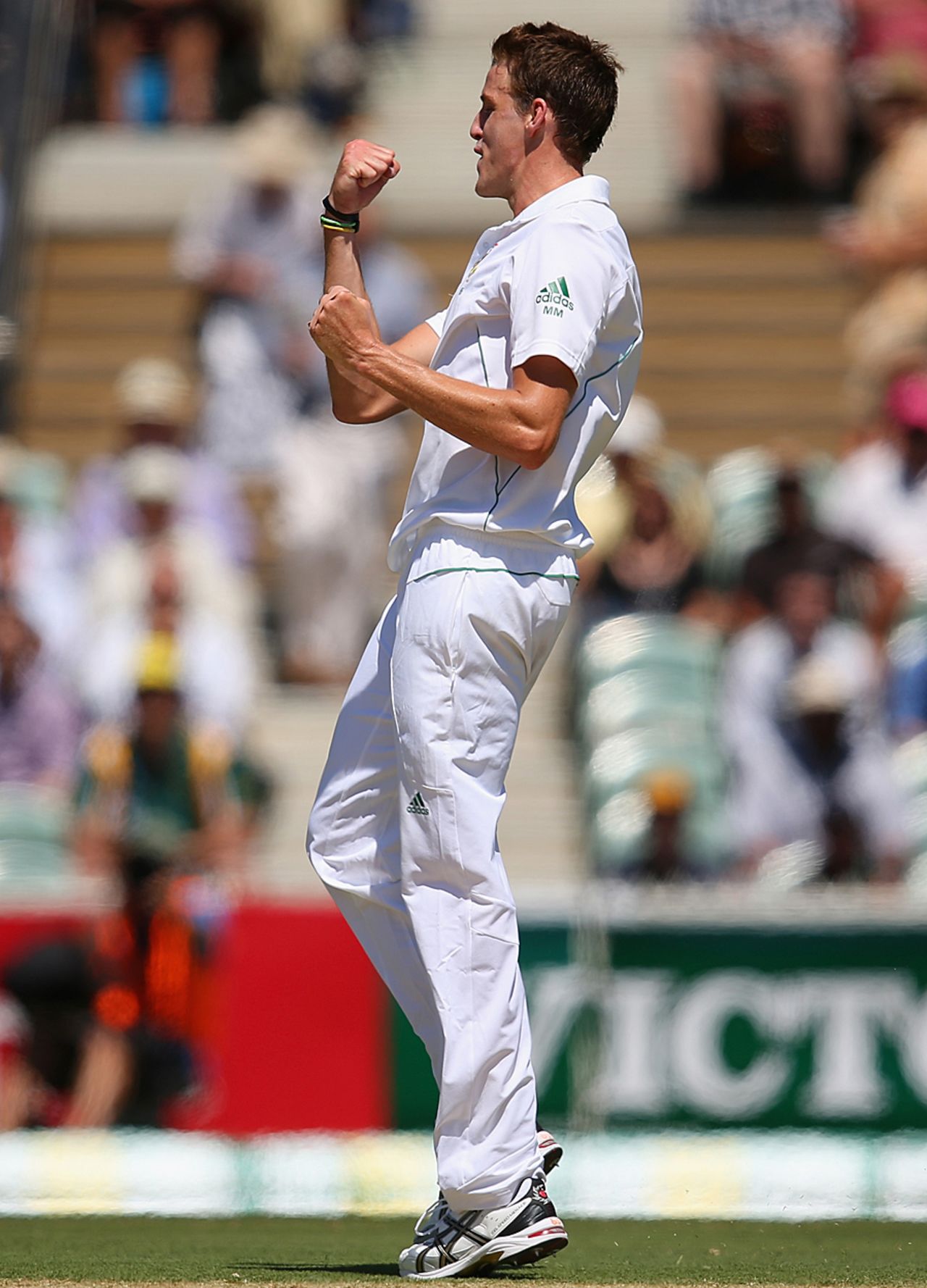 Morne Morkel took two wickets, but couldn't stop Australia's onslaught, Australia v South Africa, 2nd Test, Adelaide, 1st day, November 22, 2012