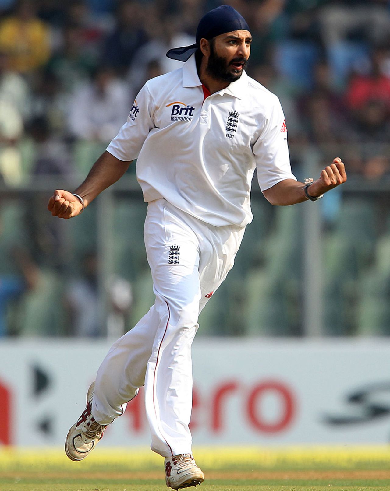 Monty Panesar finished with 5 for 129, India v England, 2nd Test, Mumbai, 2nd day, November 24, 2012