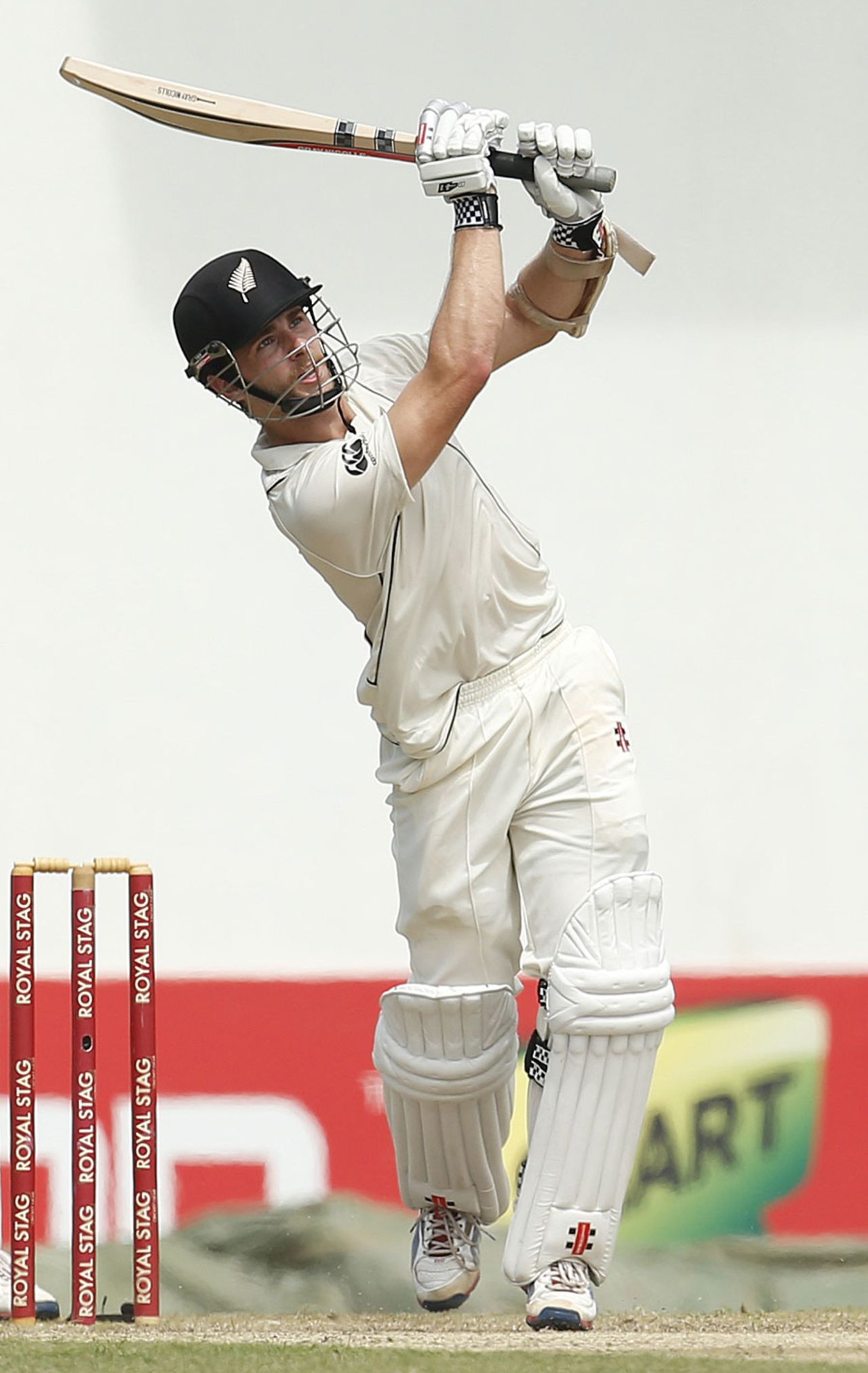 Kane Williamson goes over the top, Sri Lanka v New Zealand, 2nd Test, Colombo, 1st day, November 25, 2012