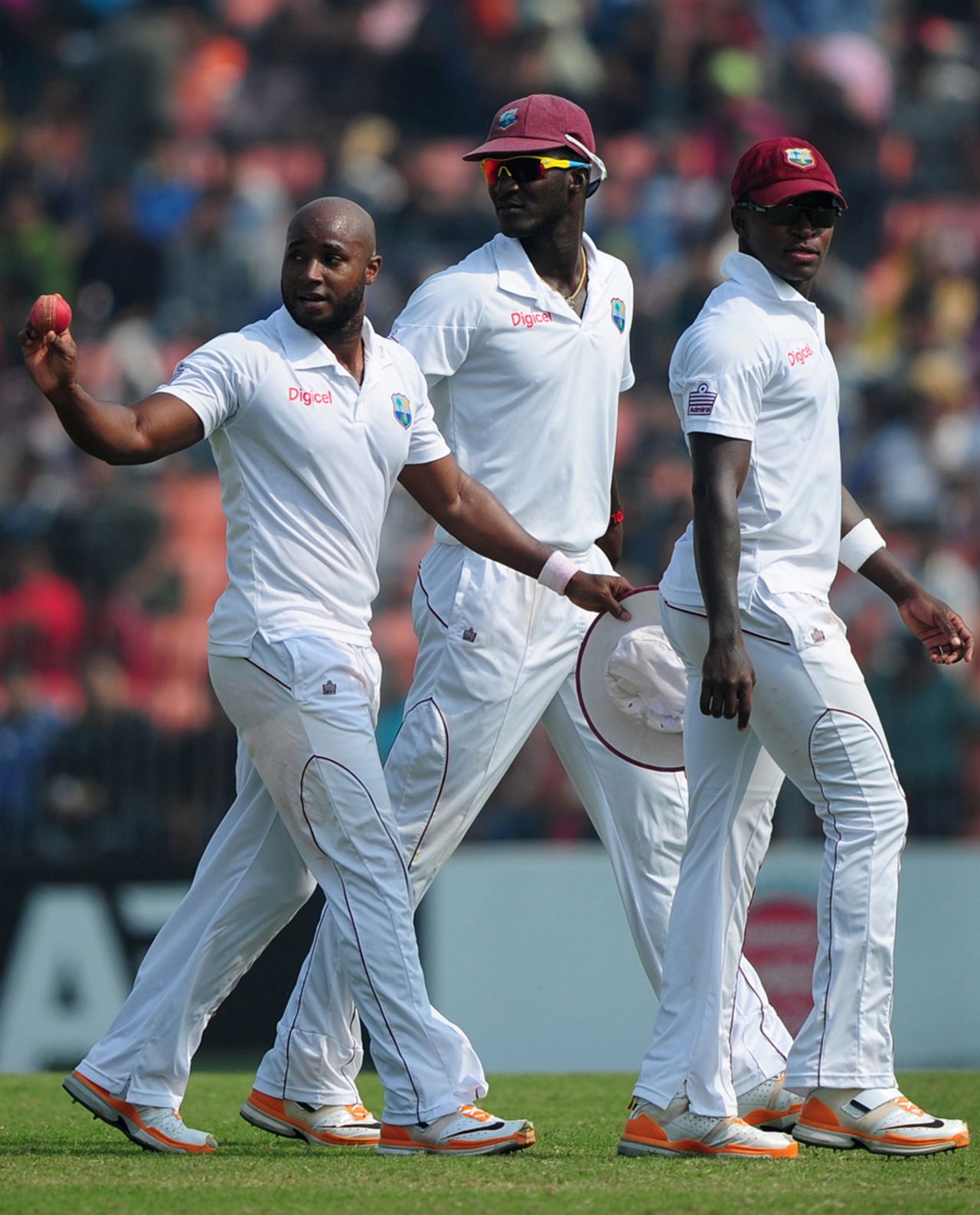 Tino Best picked up 6 for 40, his best Test figures, Bangladesh v West Indies, 2nd Test, Khulna, 5th day, November 25, 2012