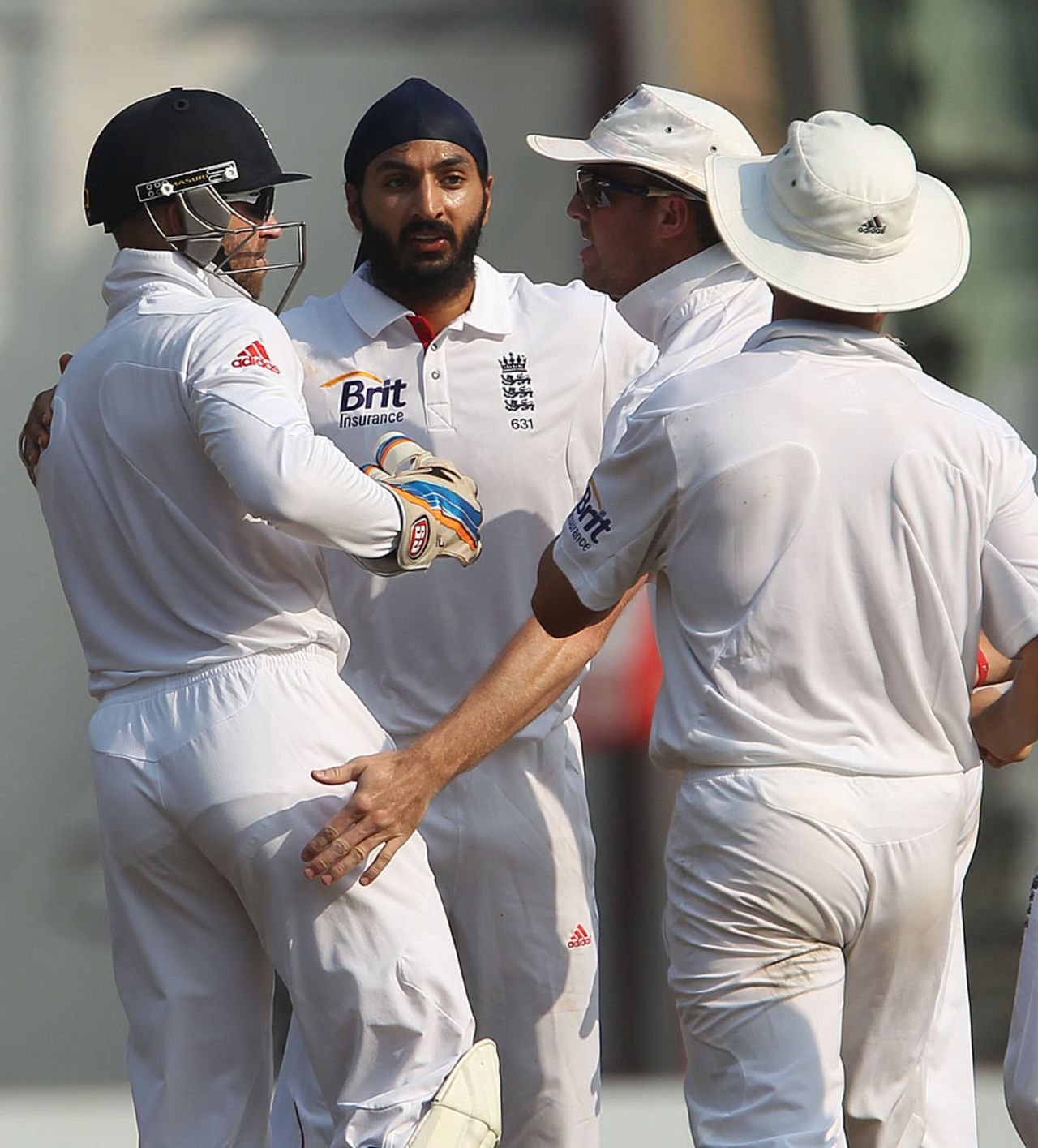 Monty Panesar finished with a career-best match haul of 11 wickets, India v England, 2nd Test, Mumbai, 4th day, November 26, 2012