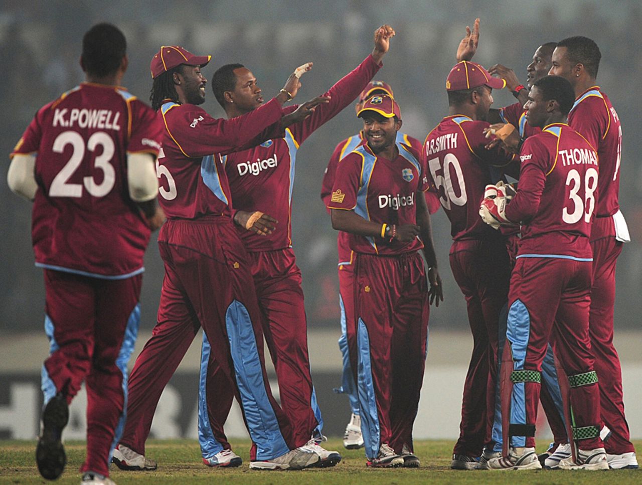 West Indies had reduced Bangladesh to 13 for 5 in the sixth over, Bangladesh v West Indies, 4th ODI, Mirpur, December 7, 2012