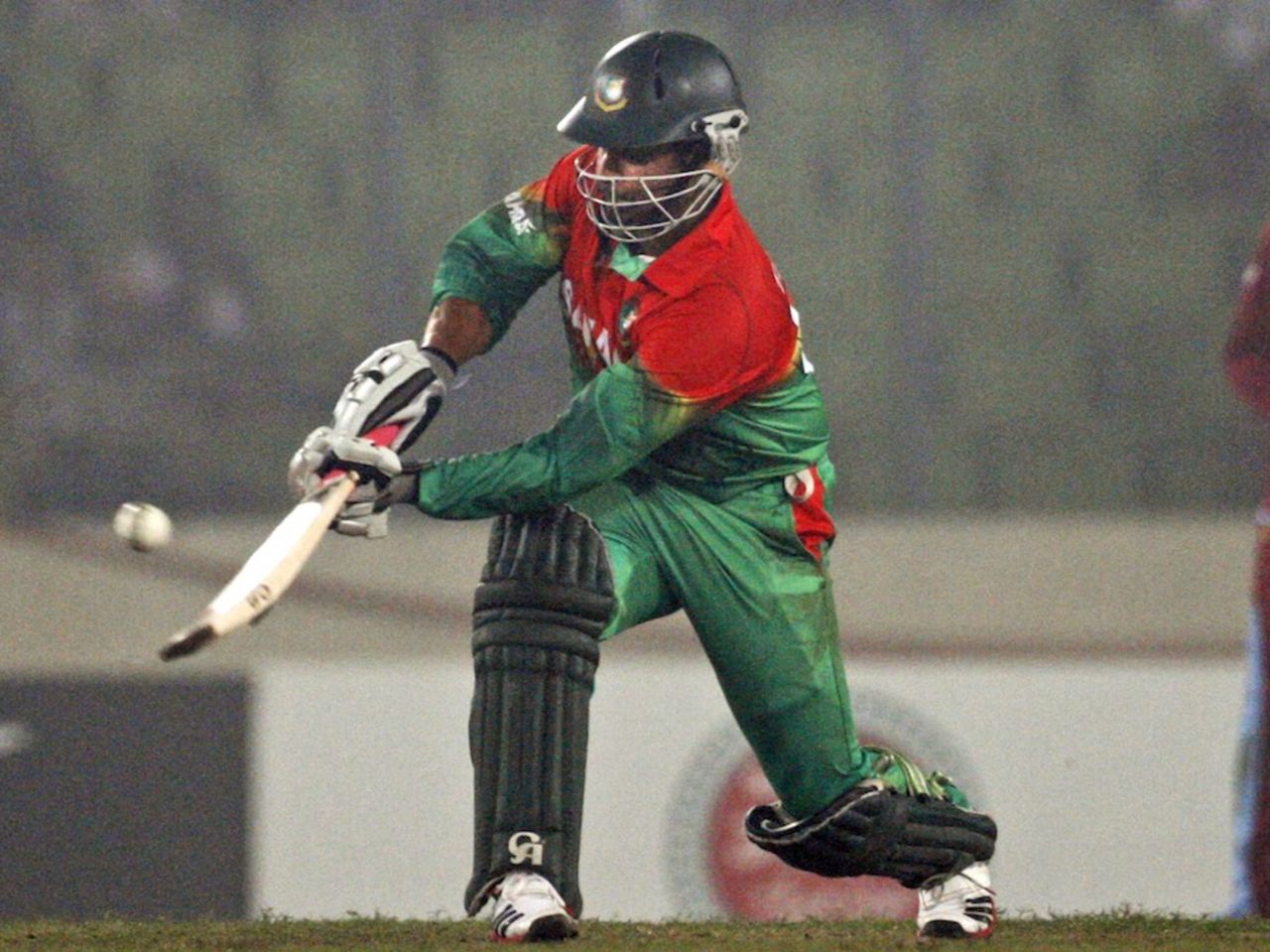 Tamim Iqbal scored 88 off 61 balls, Bangladesh v West Indies, only Twenty20, Mirpur, December 10, 2011