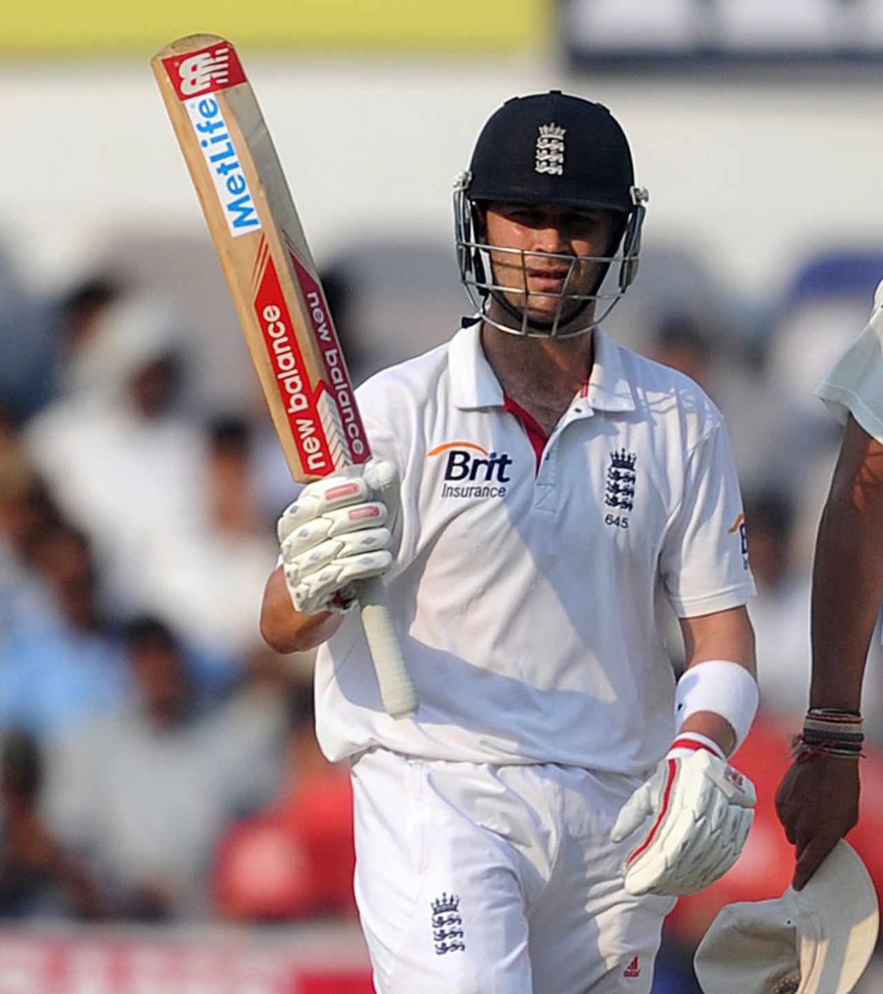 Jonathan Trott struck a vital half-century, India v England, 4th Test, Nagpur, 4th day, December 16, 2012