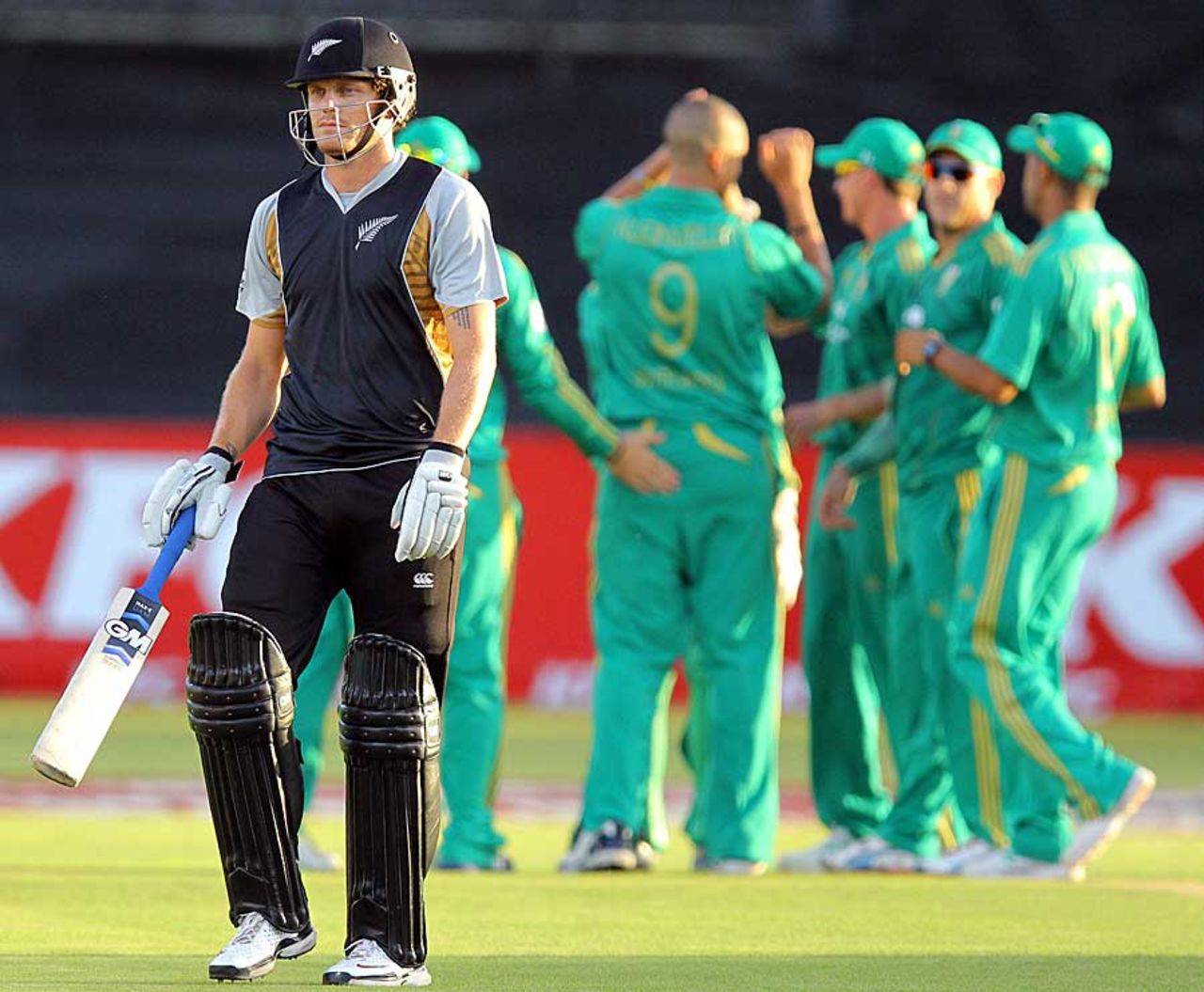 Rob Nicol fell for 3, South Africa v New Zealand, 1st Twenty20 international, Durban, December 21, 2012