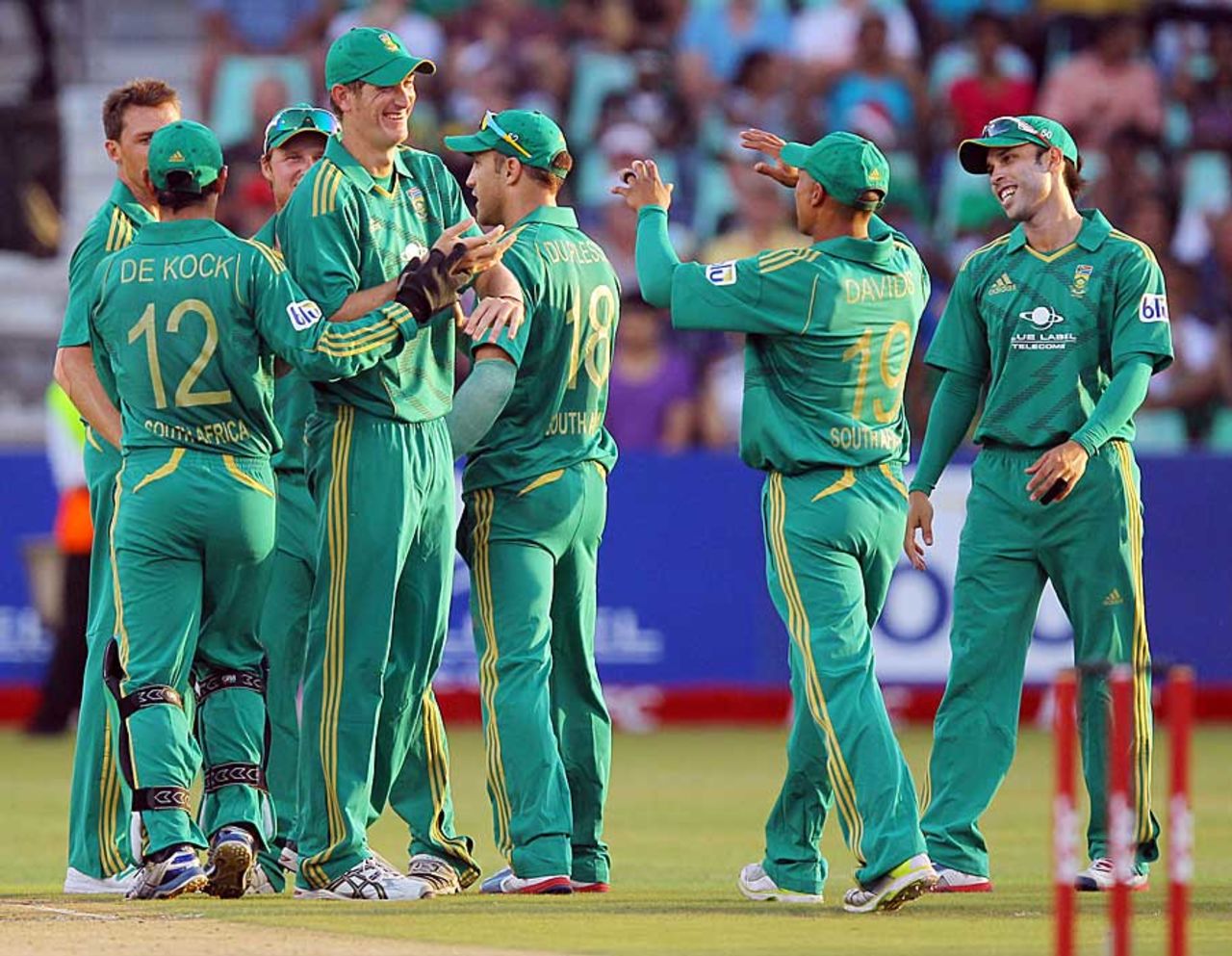 The South Africans kept chipping away at New Zealand, South Africa v New Zealand, 1st Twenty20 international, Durban, December 21, 2012