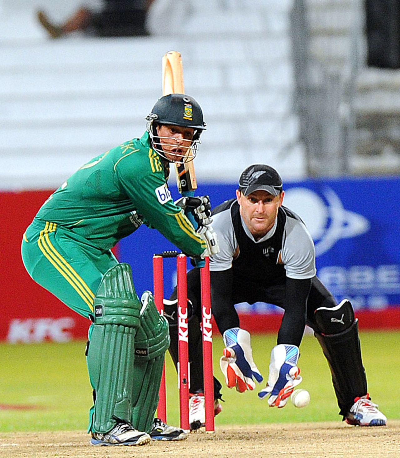 Quinton de Kock made 28 off 23 balls, South Africa v New Zealand, 1st Twenty20 international, Durban, December 21, 2012