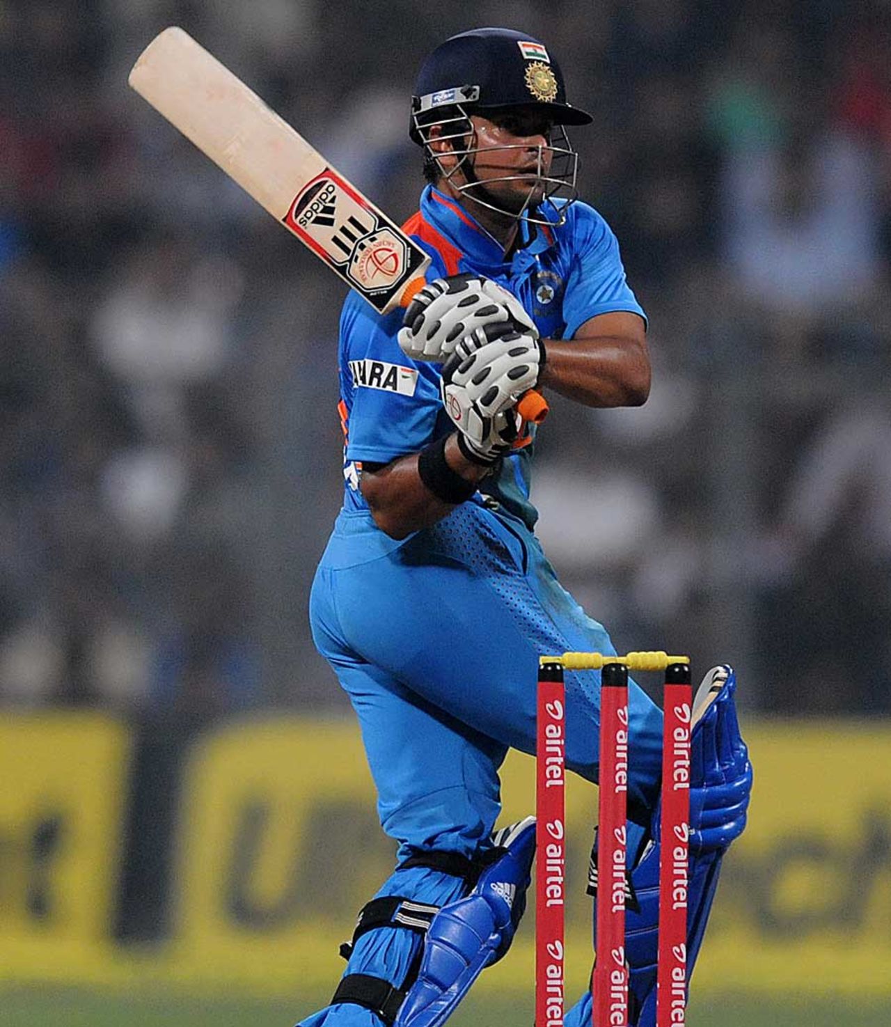 Suresh Raina gave India a late boost, India v England, 2nd Twenty20 international, Mumbai, December 22, 2012