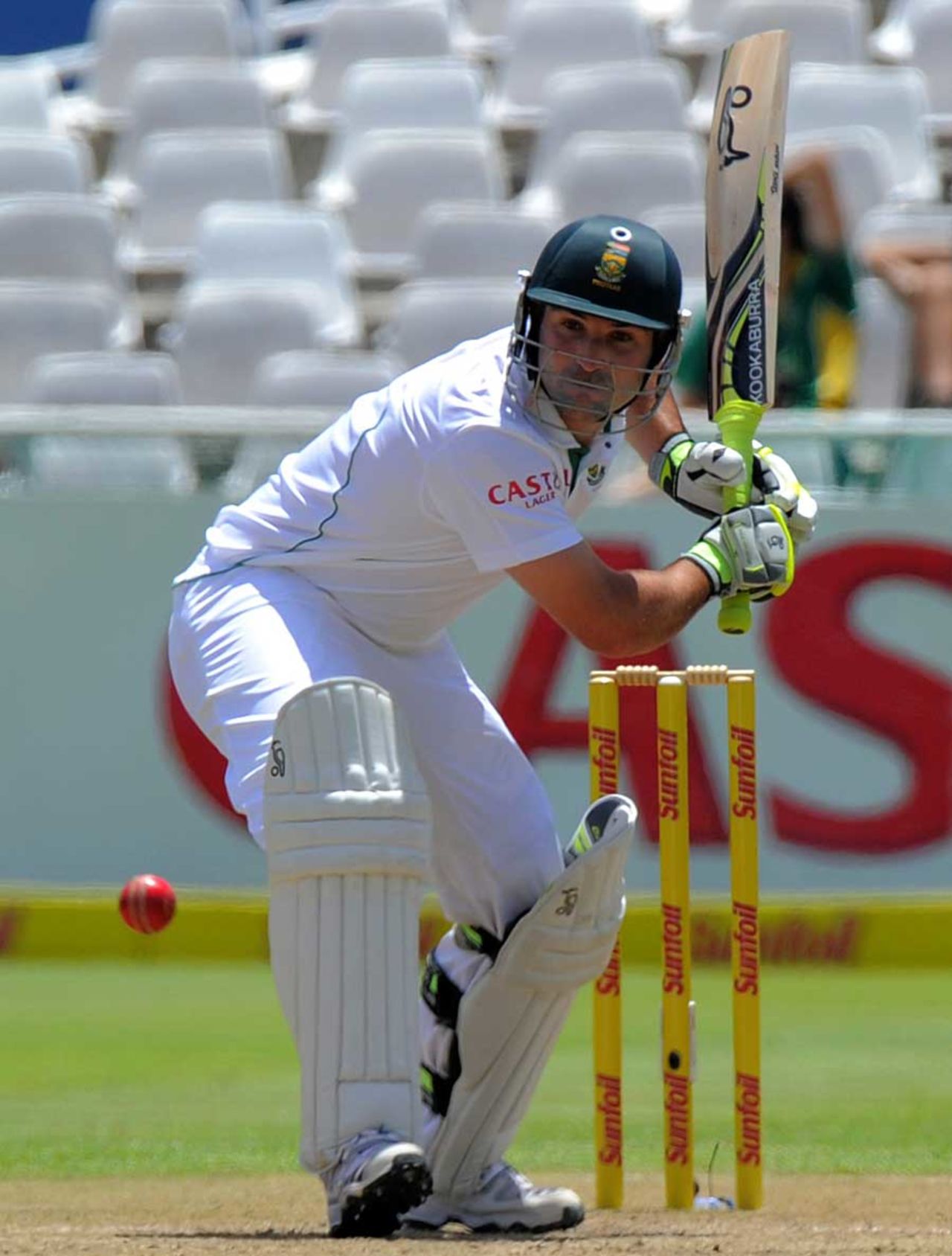 Dean Elgar made 21, South Africa v New Zealand, 1st Test, Cape Town, 2nd day, January 3, 2013