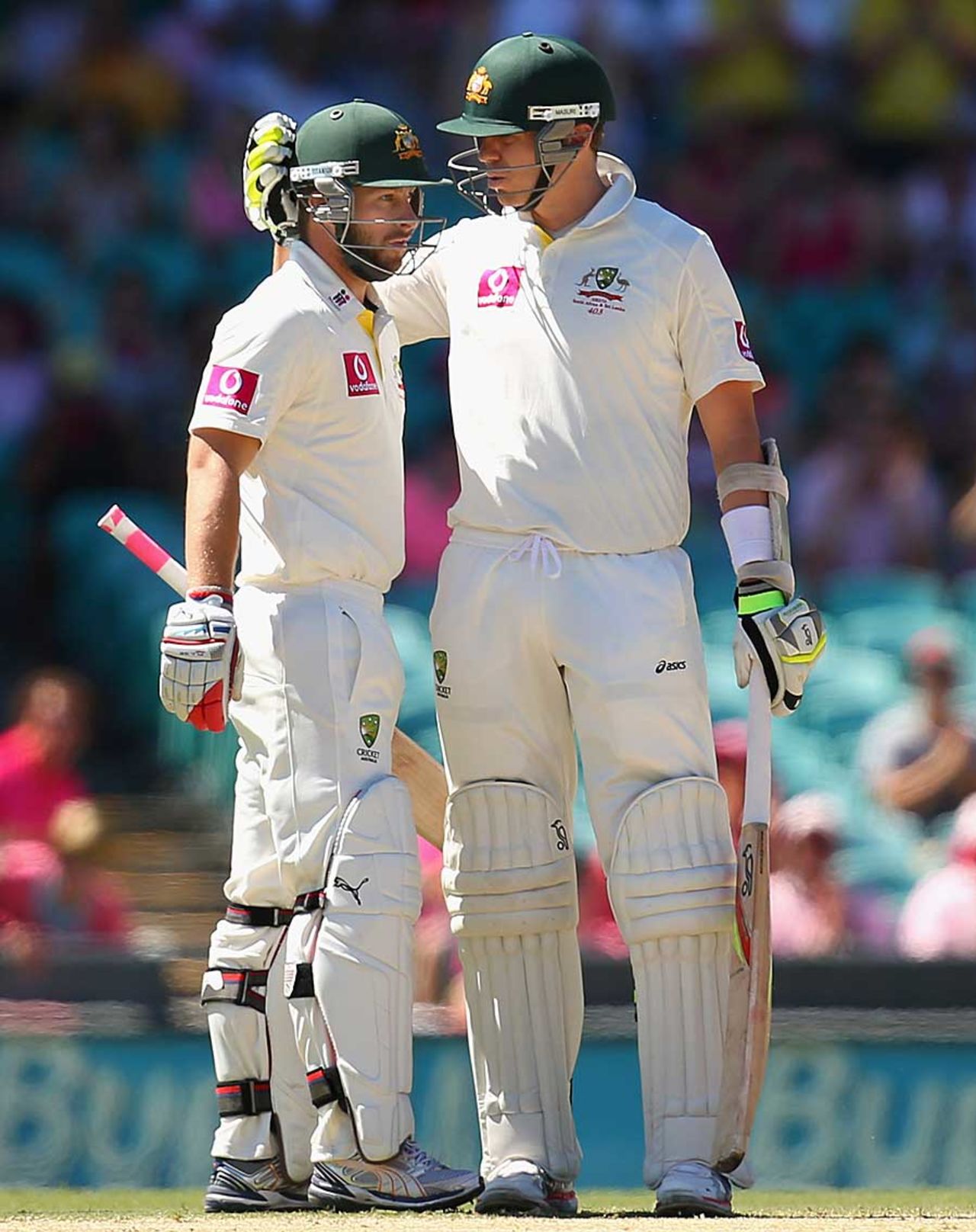 Matthew Wade and Peter Siddle added 77, Australia v Sri Lanka, 3rd Test, Sydney, 3rd day, January 5, 2013
