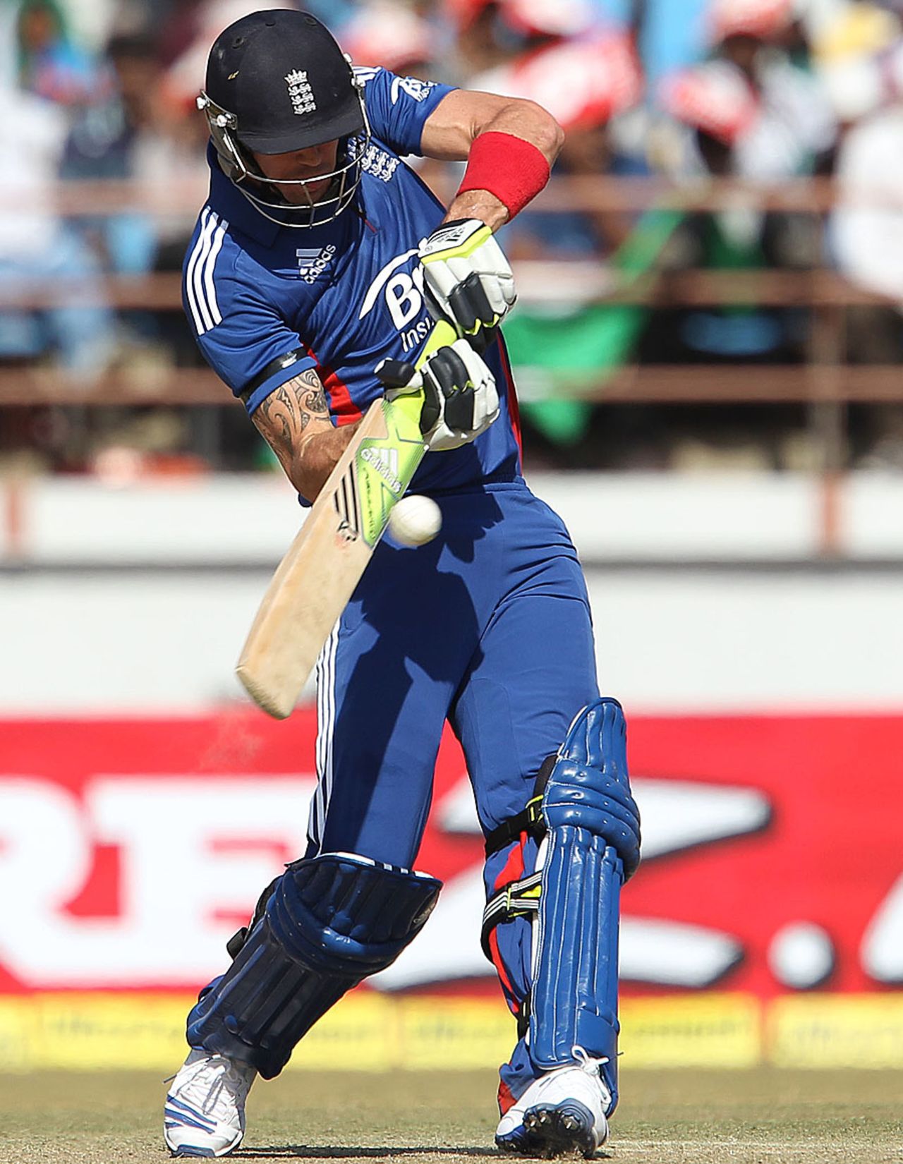 Kevin Pietersen scored 44 off 45 balls, India v England, 1st ODI, Rajkot, January 11, 2013