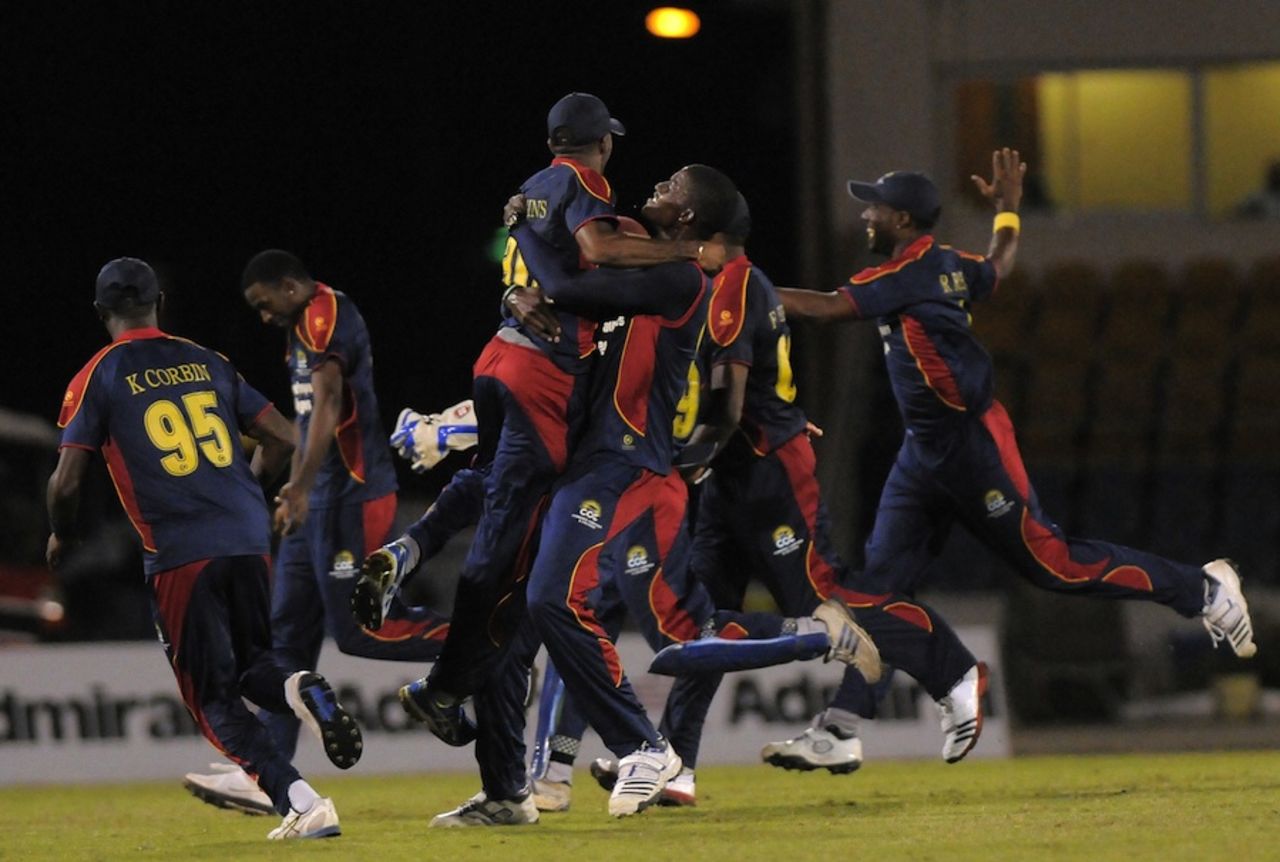 CCC won their first game of the tournament, Barbados v CCC, Caribbean T20, January 11, 2013