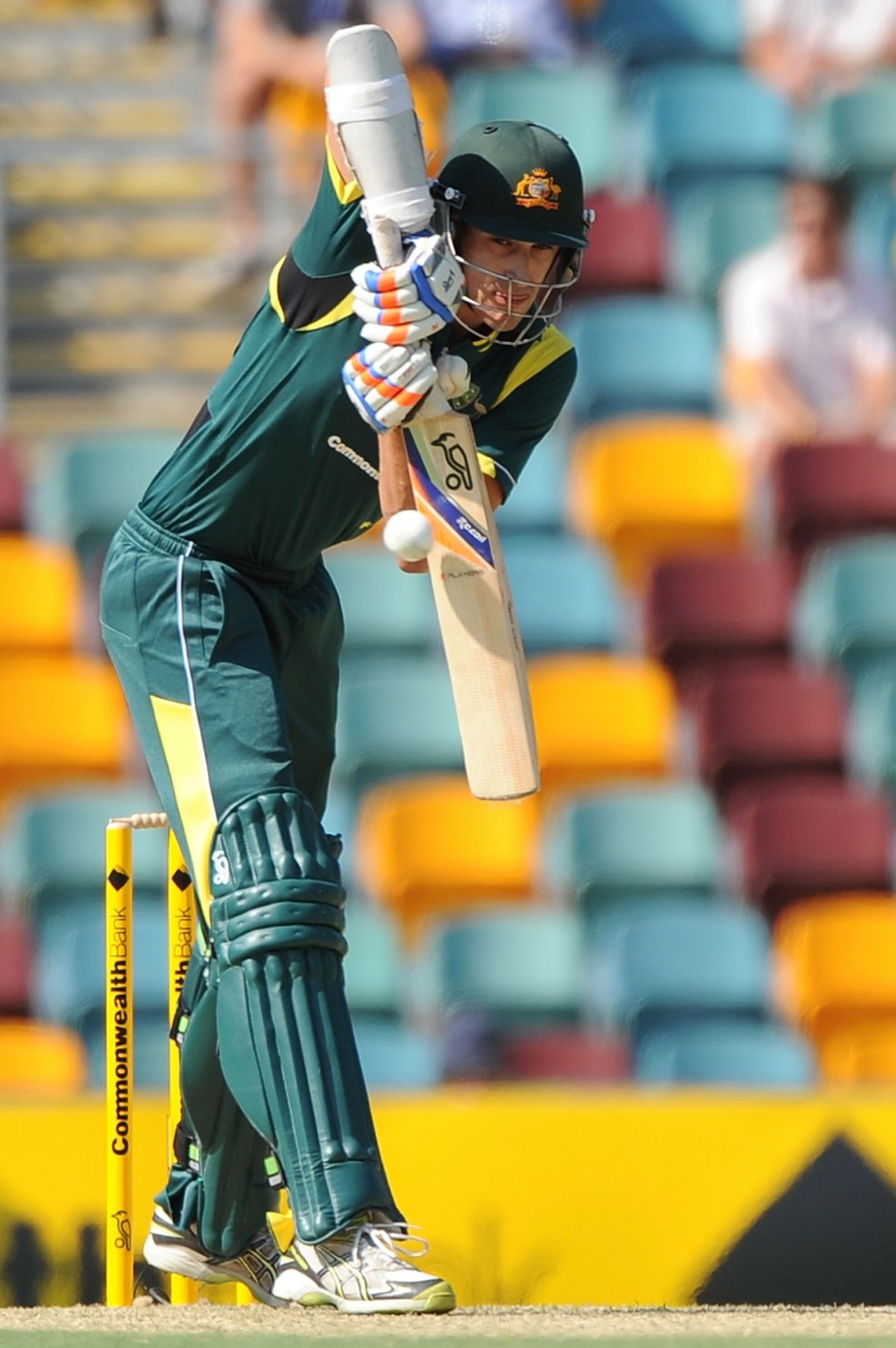 Mitchell Starc top scored with 22 not out, Australia v Sri Lanka, 3rd ODI, Brisbane, January 18, 2013