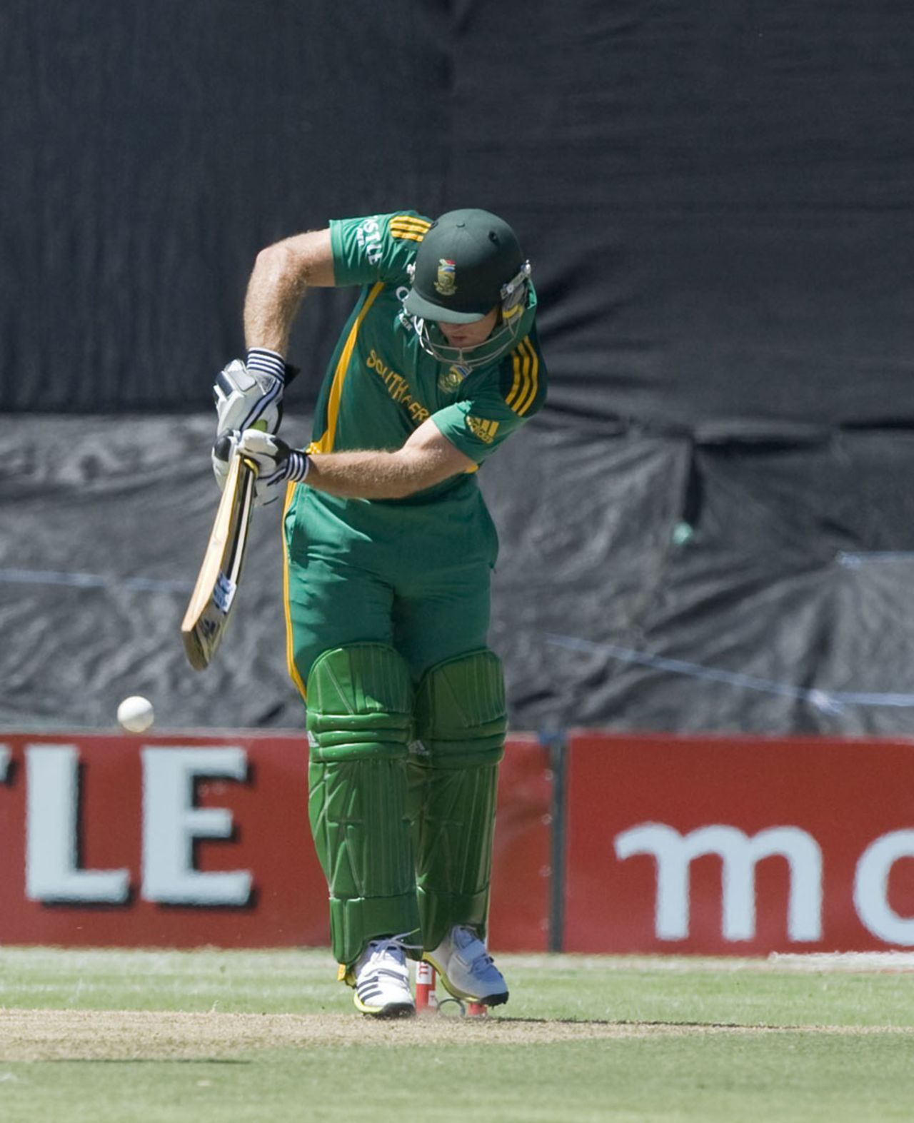 Colin Ingram works the ball off his pads, South Africa v New Zealand, 1st ODI, Paarl, January 19, 2013