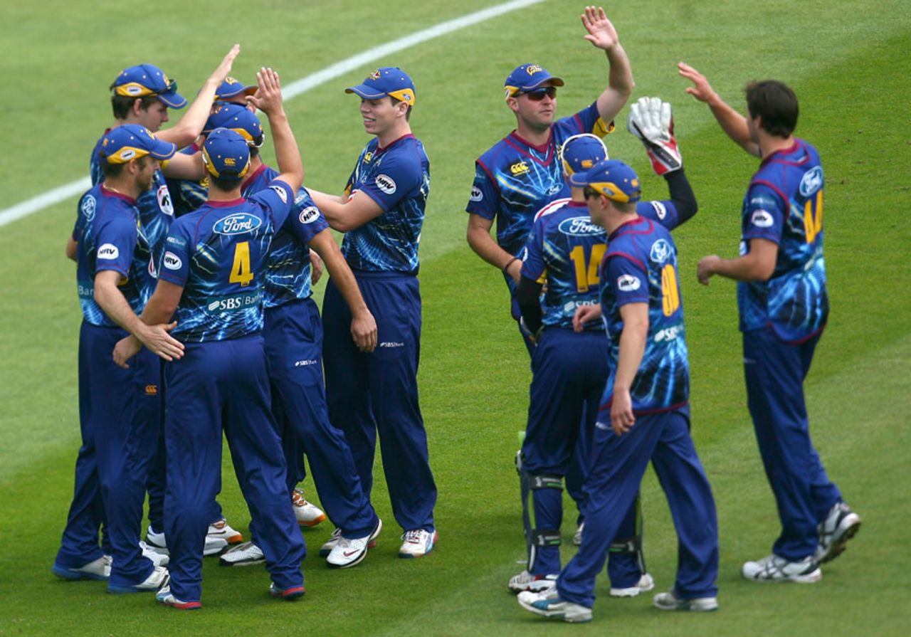 Otago won the HRV Cup by four wickets, Otaga v Wellington, HRV Cup final, January 20, 2013