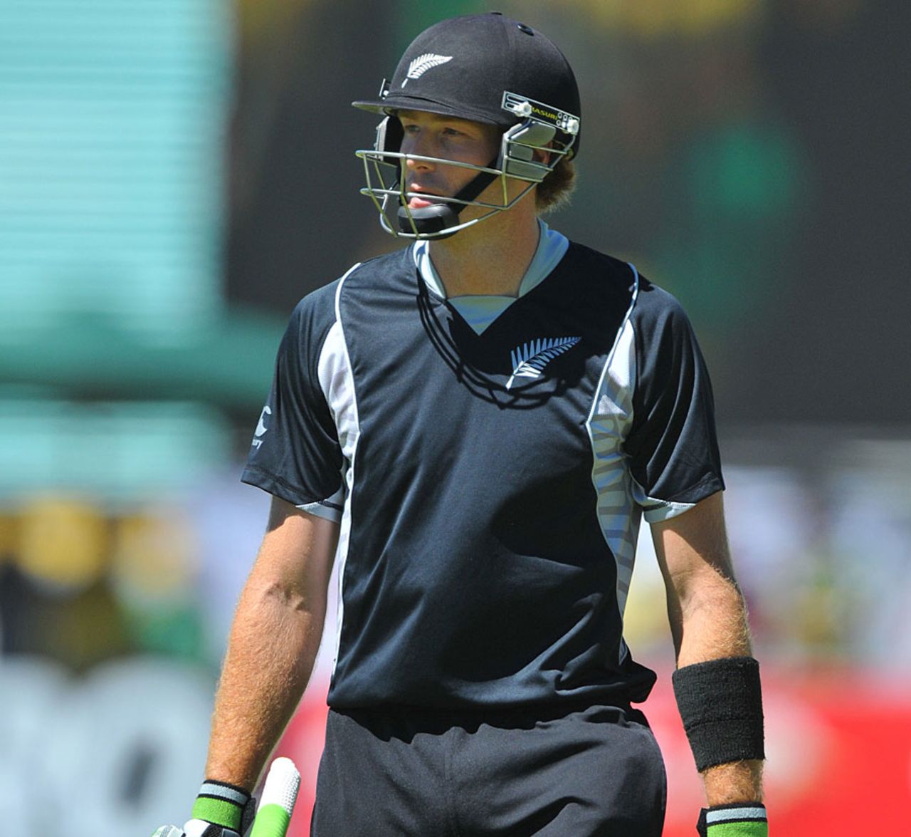 Martin Guptill collected another duck, South Africa v New Zealand, 2nd ODI, Kimberley, January 22, 2013