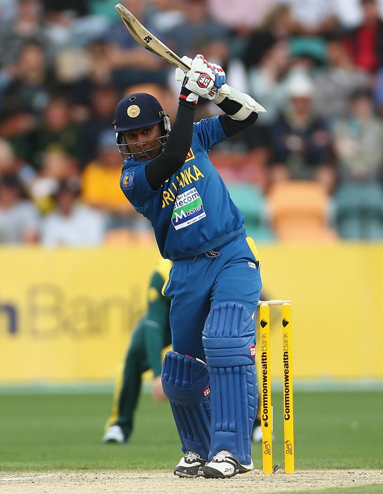 Mahela Jayawardene scored 38 before before being dismissed tamely, Australia v Sri Lanka, 5th ODI, Hobart, January 23, 2013