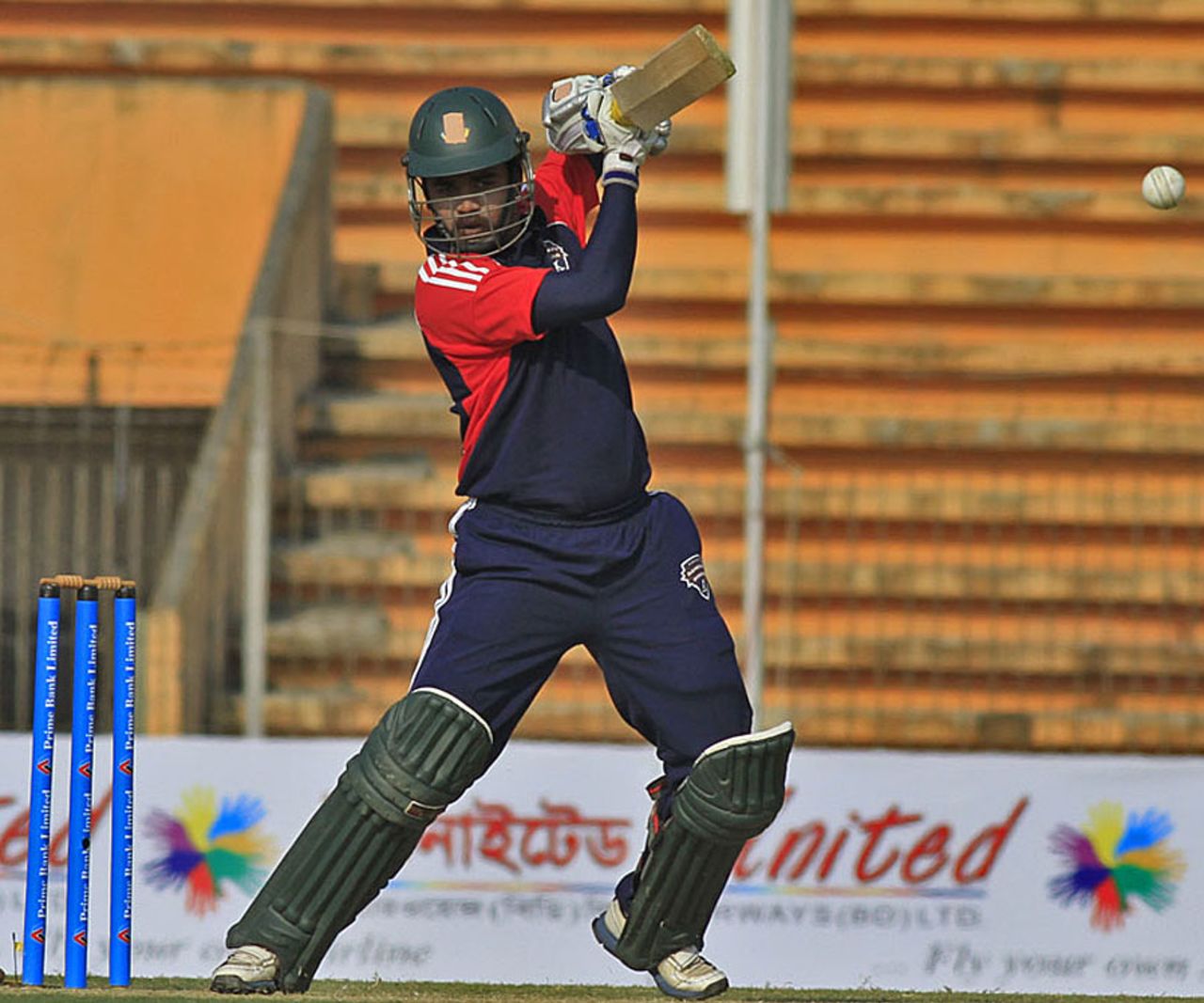 Shamsur Rahman scored a 40-ball 66, Barisal Burners v Rangpur Riders, Bangladesh Premier League, Khulna, January 23, 2013